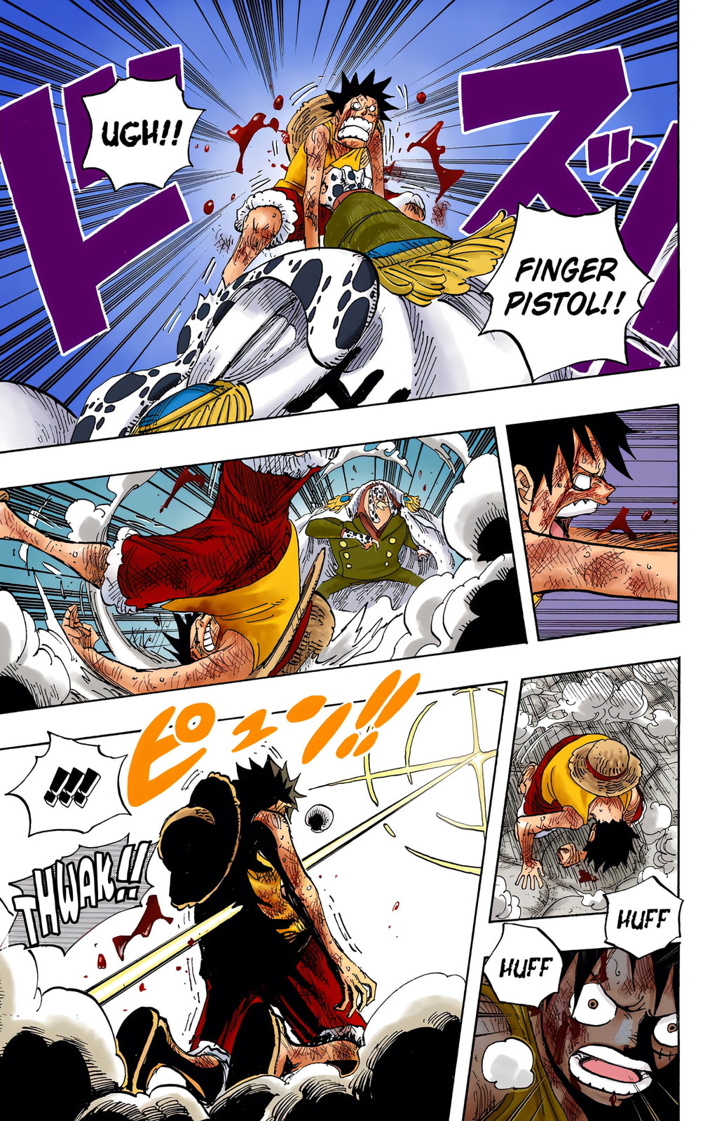 Read One Piece (Colored) chapter 567 image 8 on Lezhin