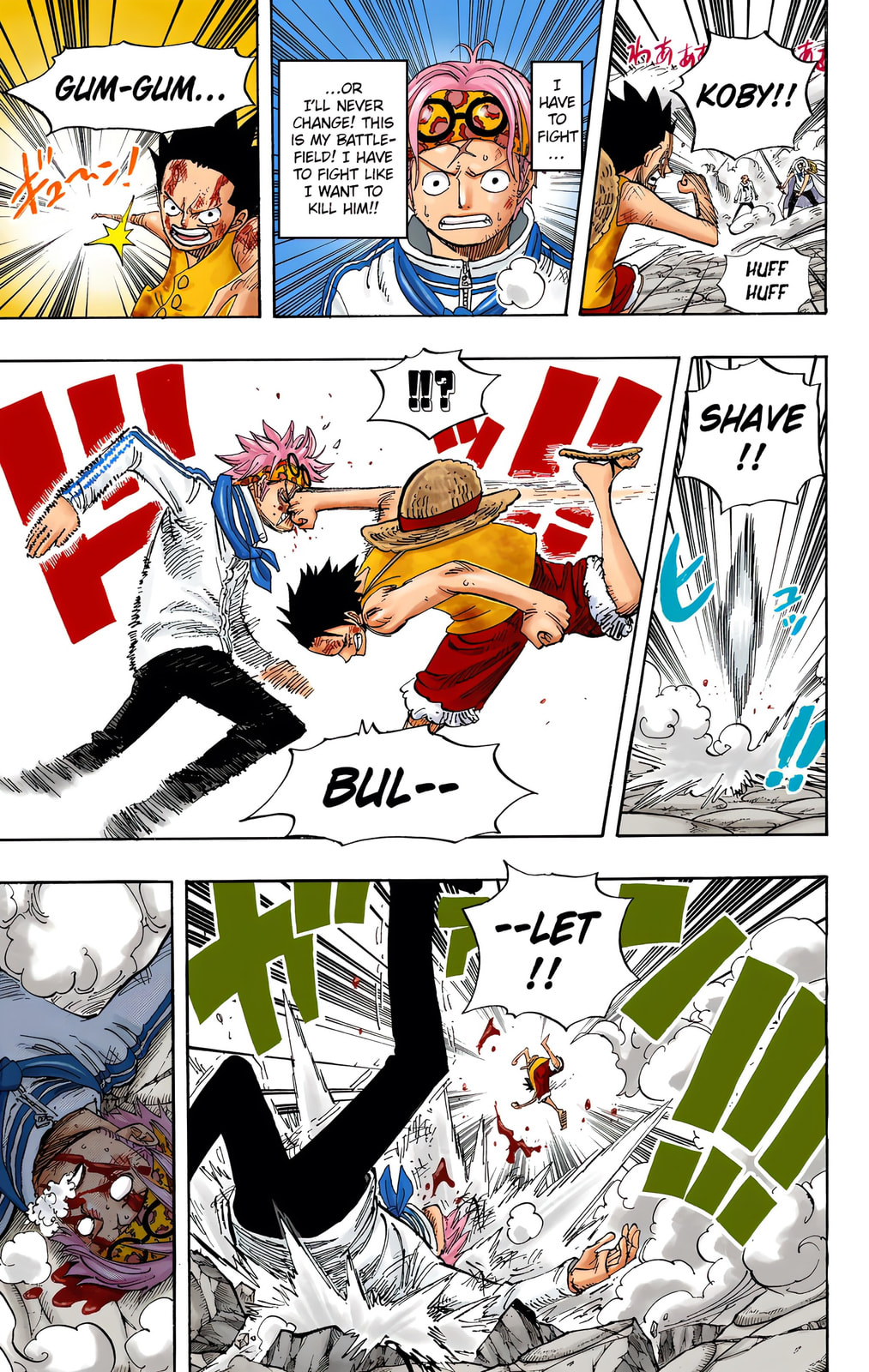 Read One Piece (Colored) chapter 569 image 2 on Lezhin