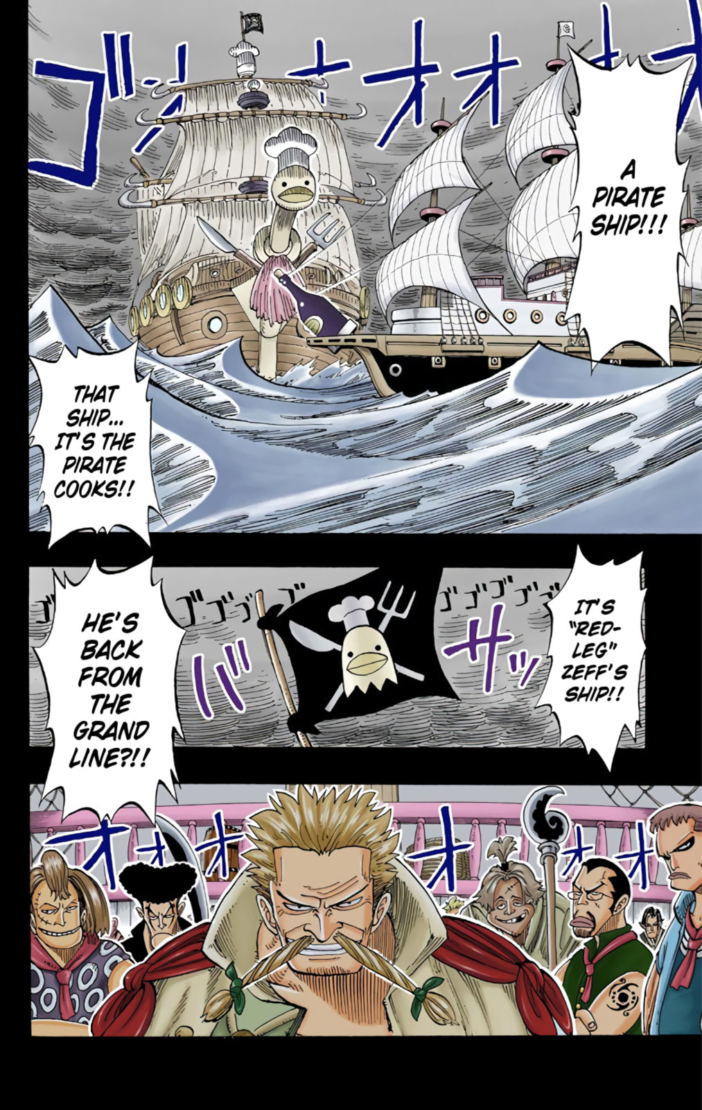 Read One Piece (Colored) chapter 57 image 1 on Lezhin
