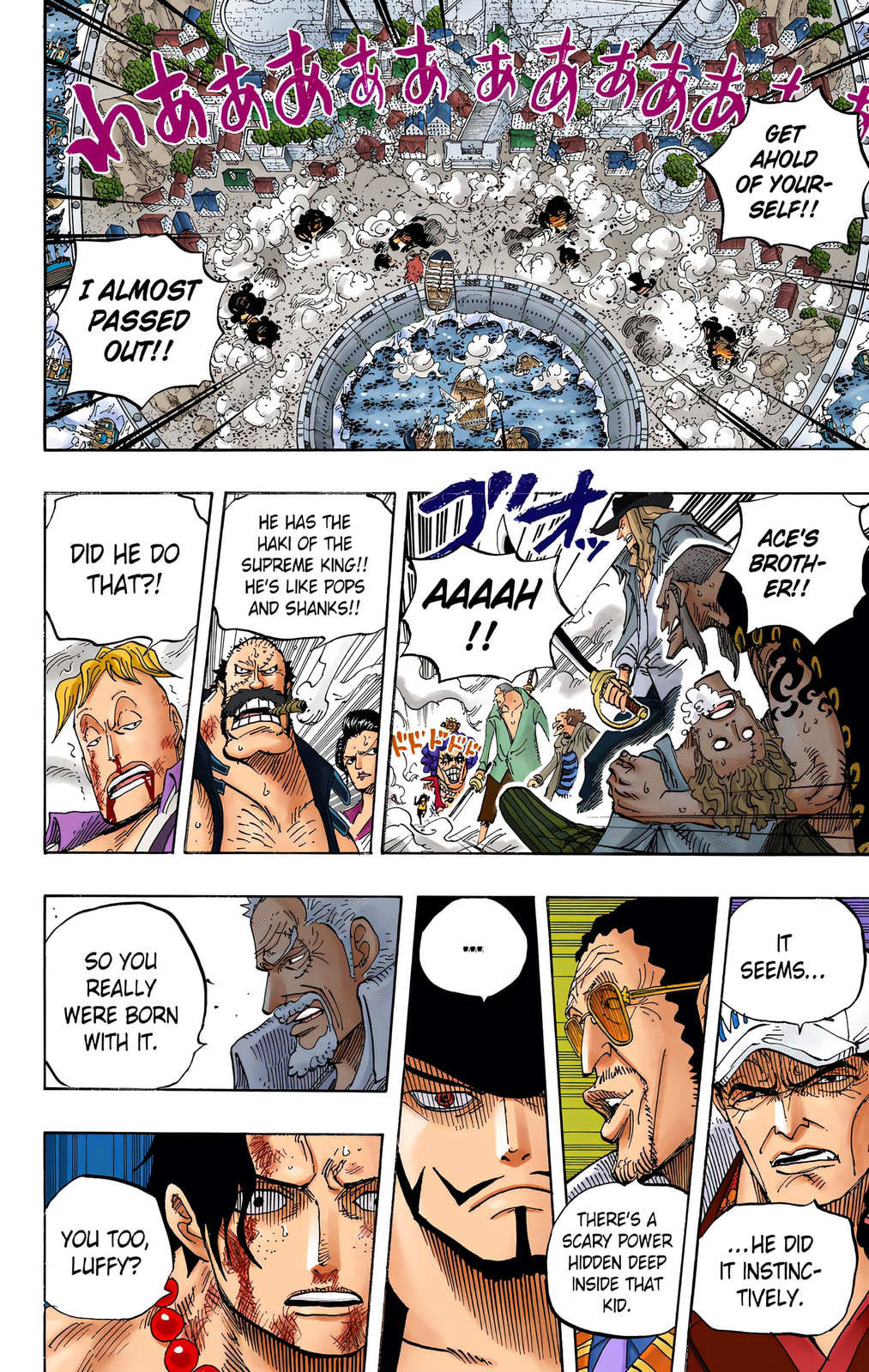 Read One Piece (Colored) chapter 570 image 1 on Lezhin