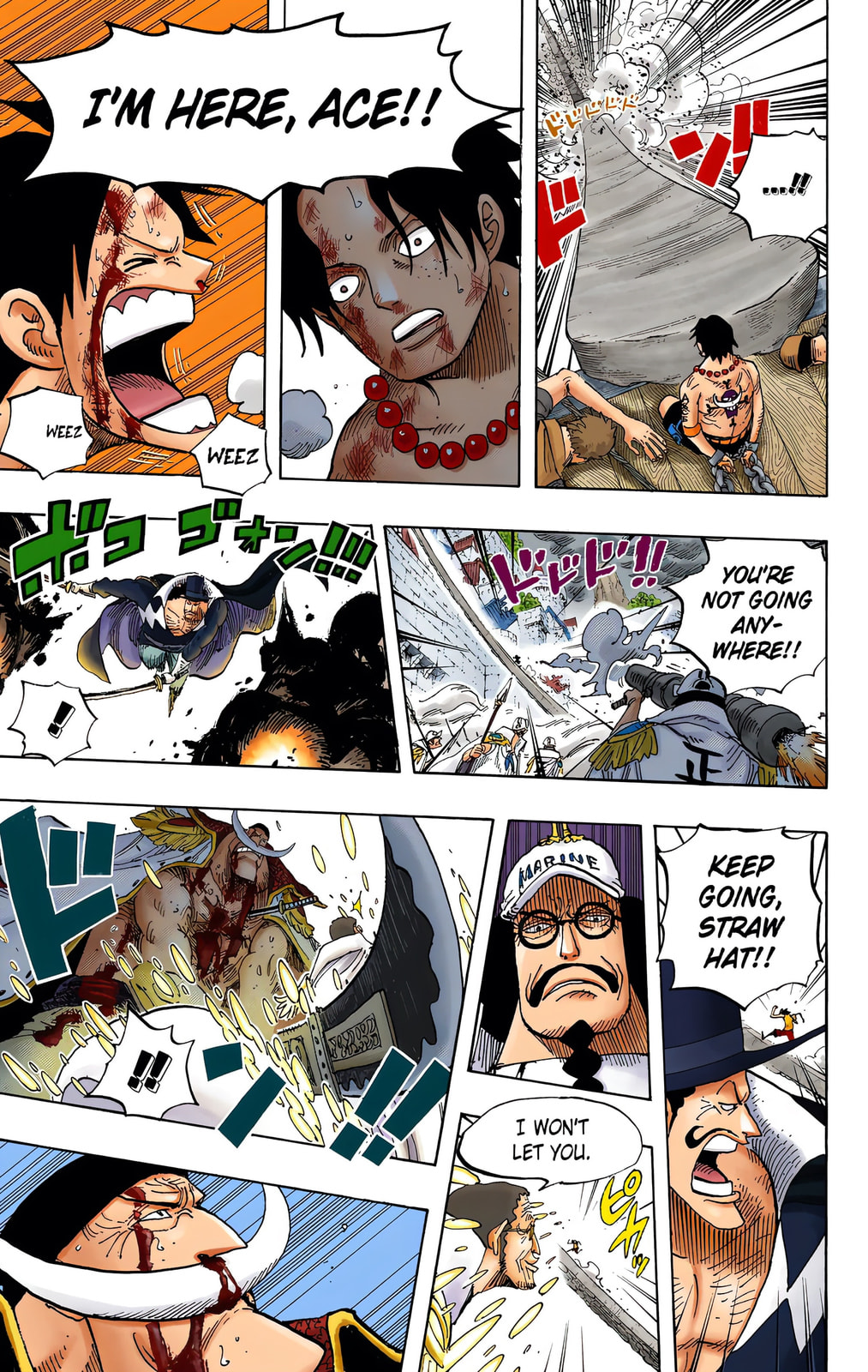 Read One Piece (Colored) chapter 570 image 11 on Lezhin