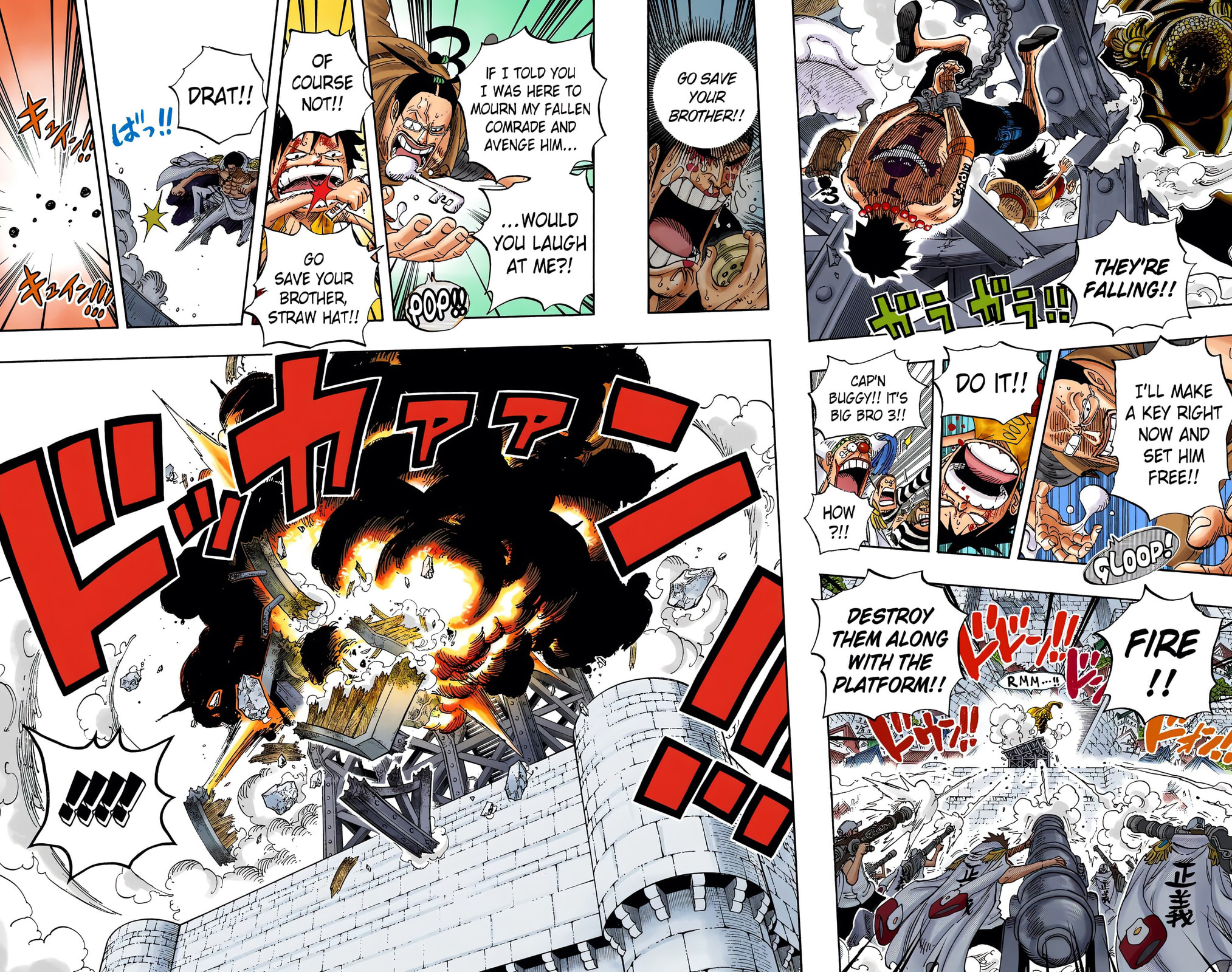 Read One Piece (Colored) chapter 571 image 11 on Lezhin