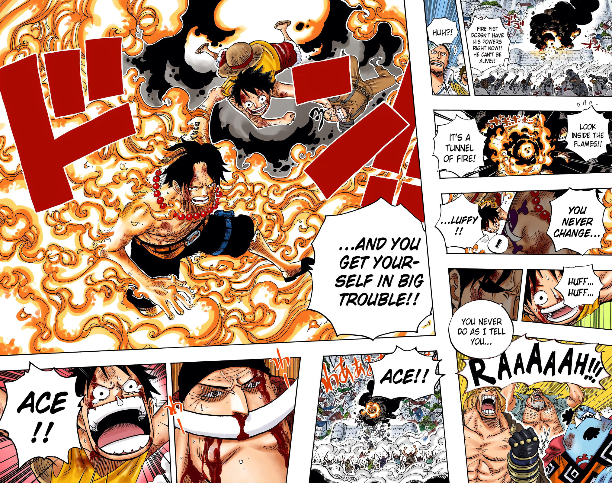 Read One Piece (Colored) chapter 571 image 12 on Lezhin