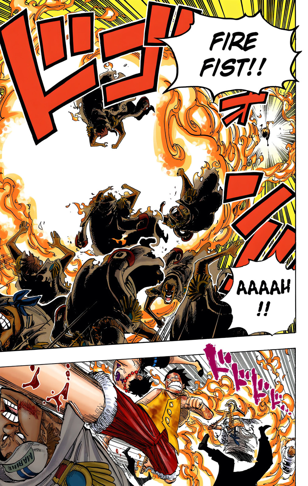 Read One Piece (Colored) chapter 572 image 4 on Lezhin