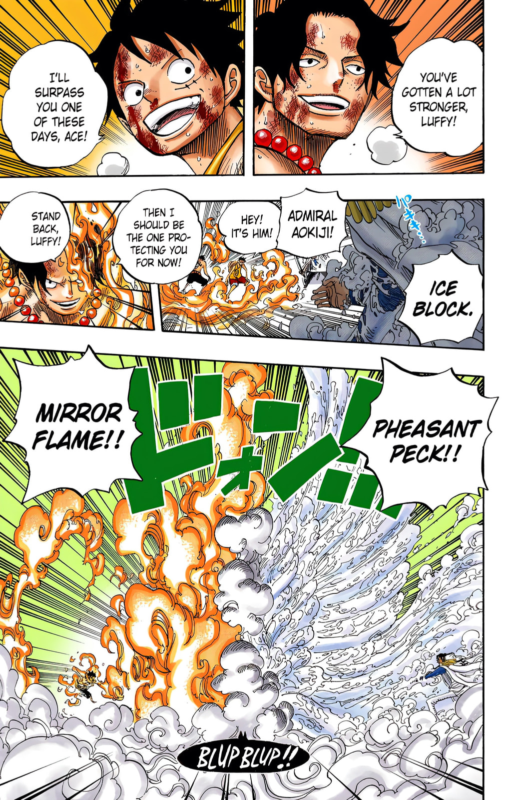 Read One Piece (Colored) chapter 572 image 6 on Lezhin