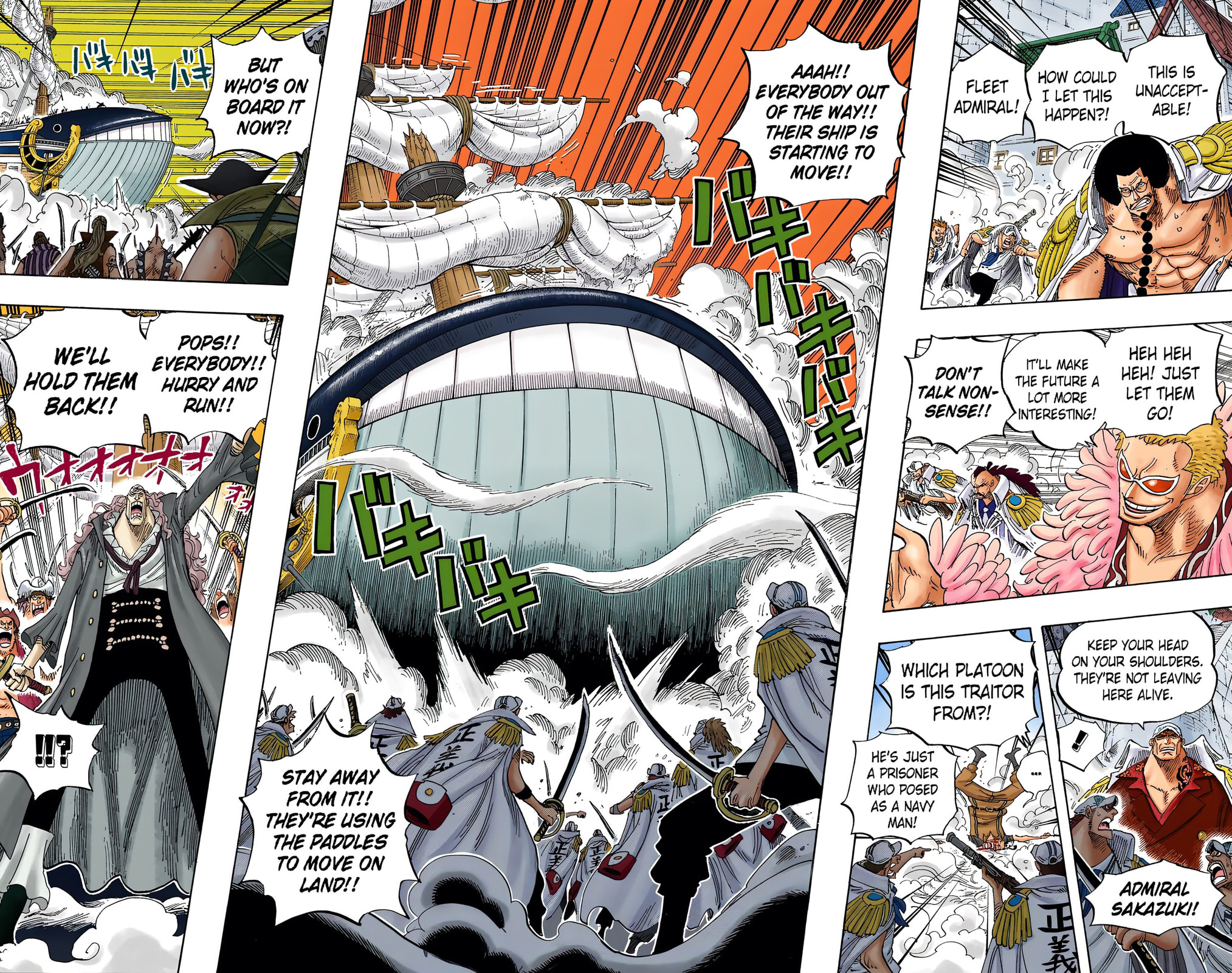 Read One Piece (Colored) chapter 572 image 7 on Lezhin