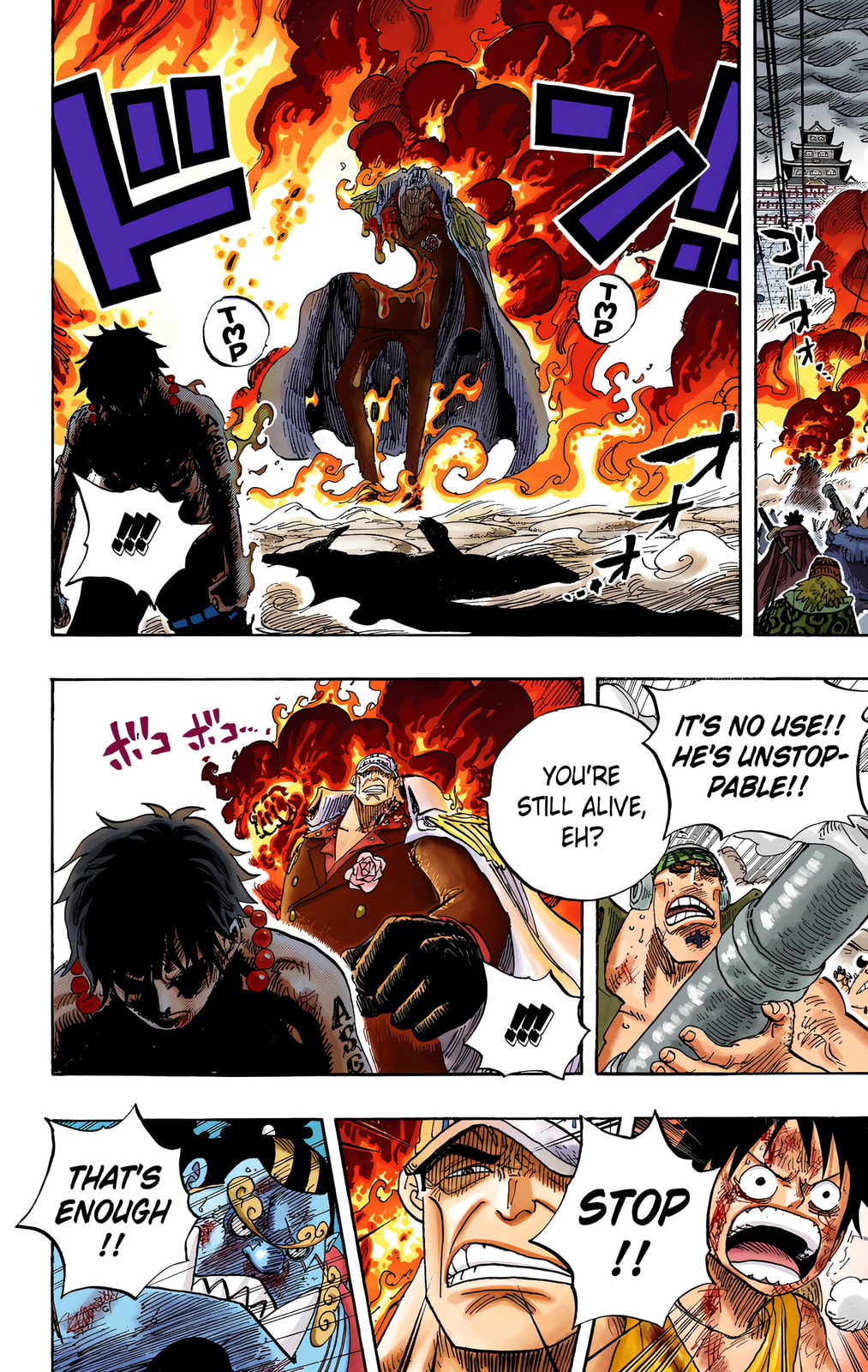 Read One Piece (Colored) chapter 574 image 3 on Lezhin