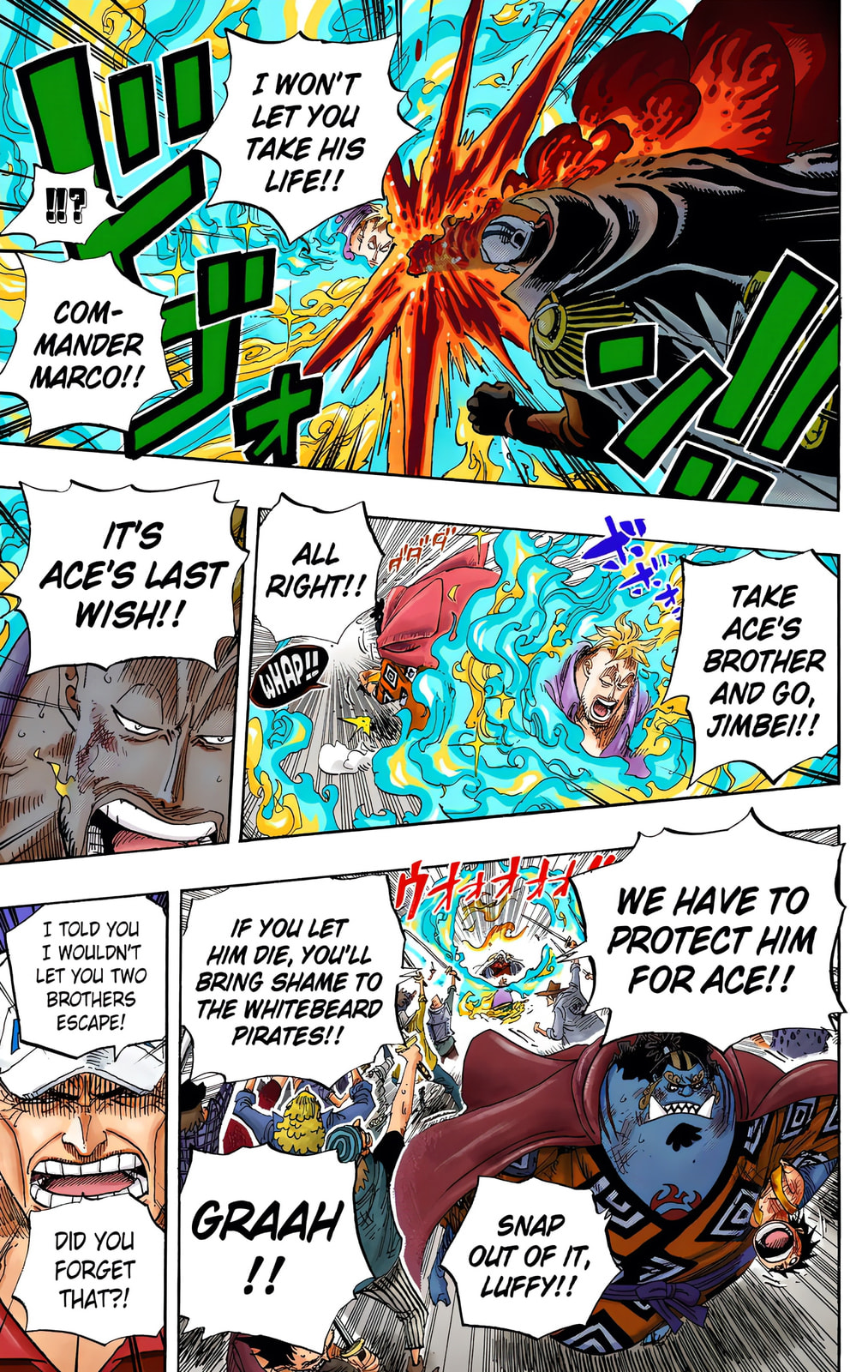Read One Piece (Colored) chapter 575 image 3 on Lezhin