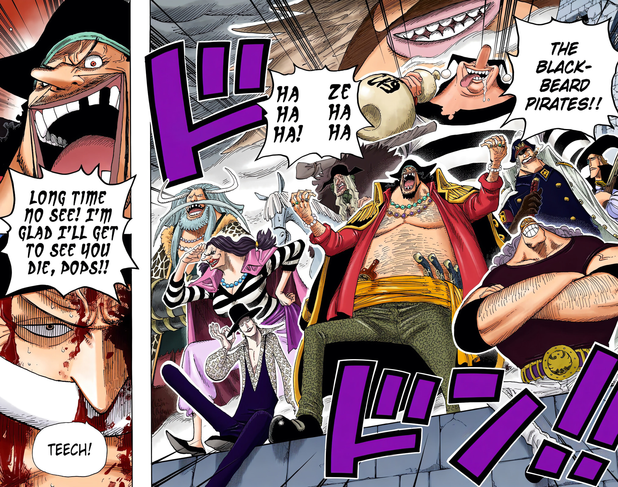 Read One Piece (Colored) chapter 575 image 9 on Lezhin