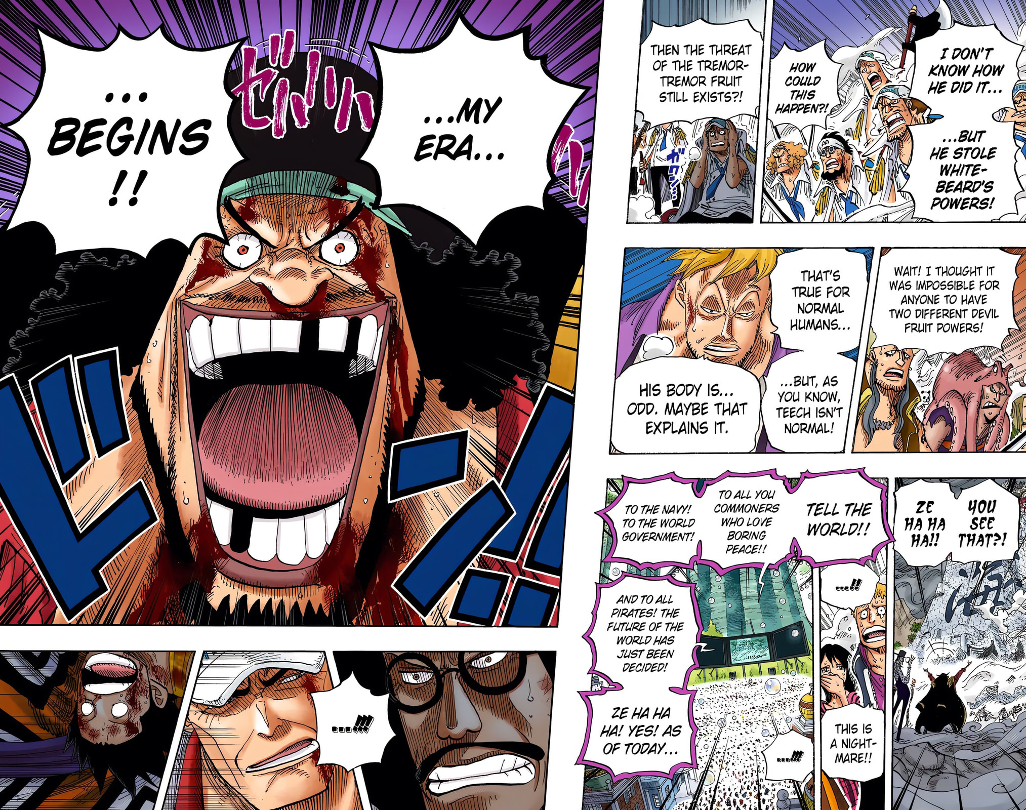 Read One Piece (Colored) chapter 577 image 13 on Lezhin