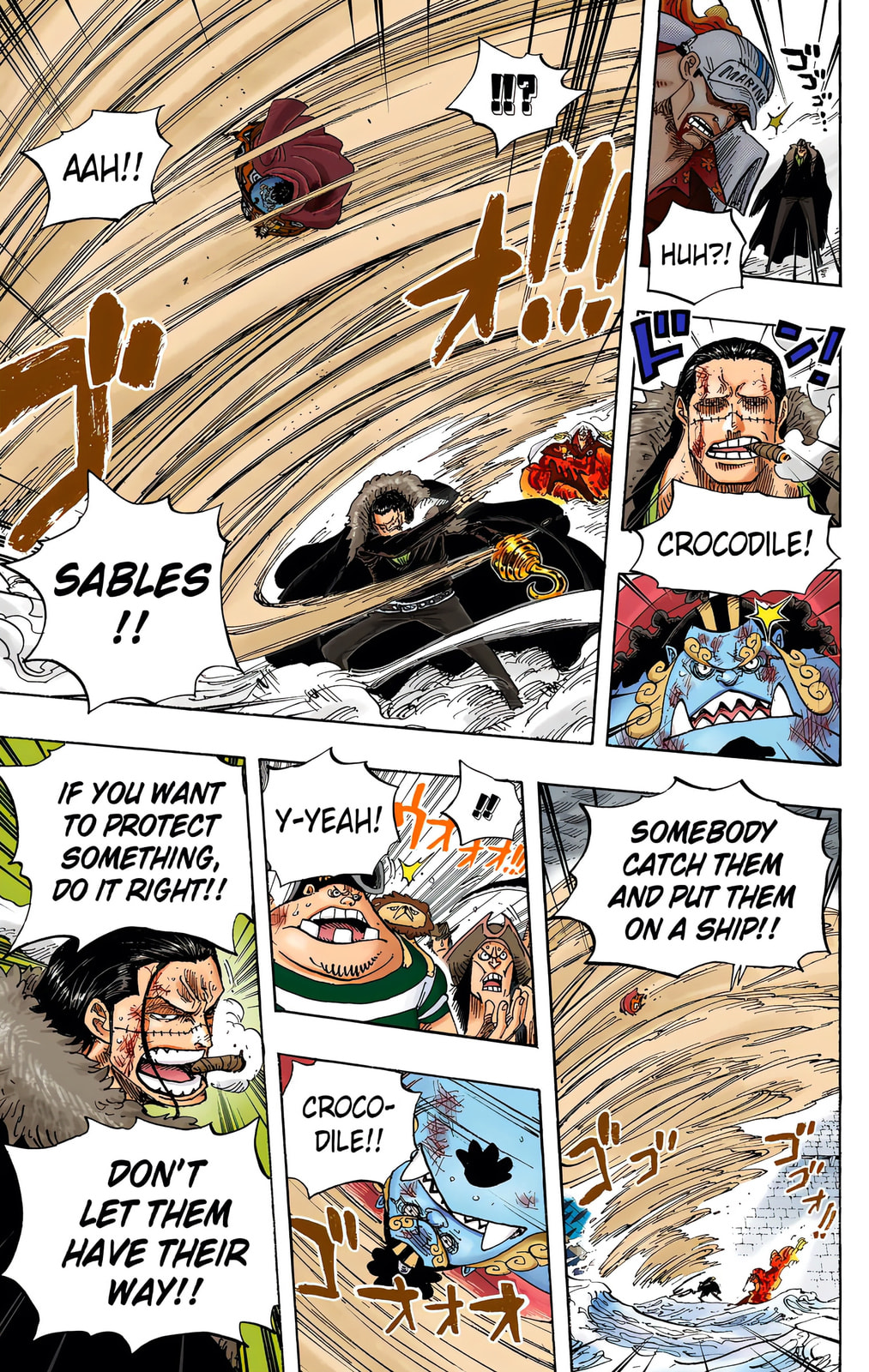 Read One Piece (Colored) chapter 578 image 10 on Lezhin