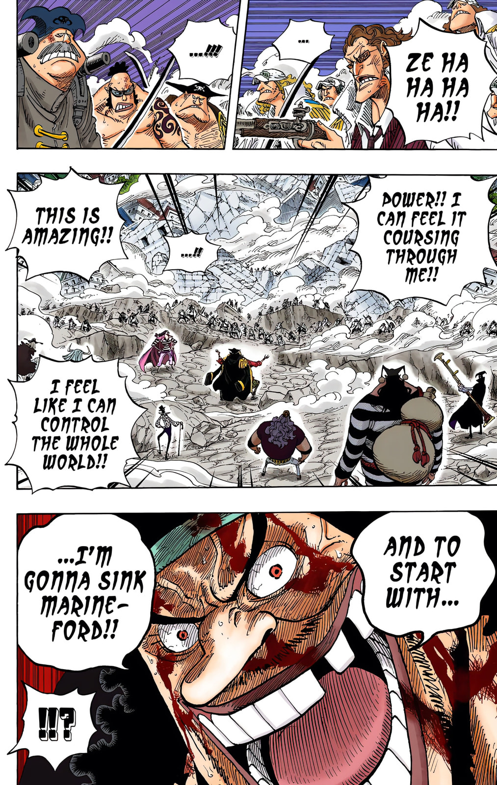 Read One Piece (Colored) chapter 578 image 3 on Lezhin