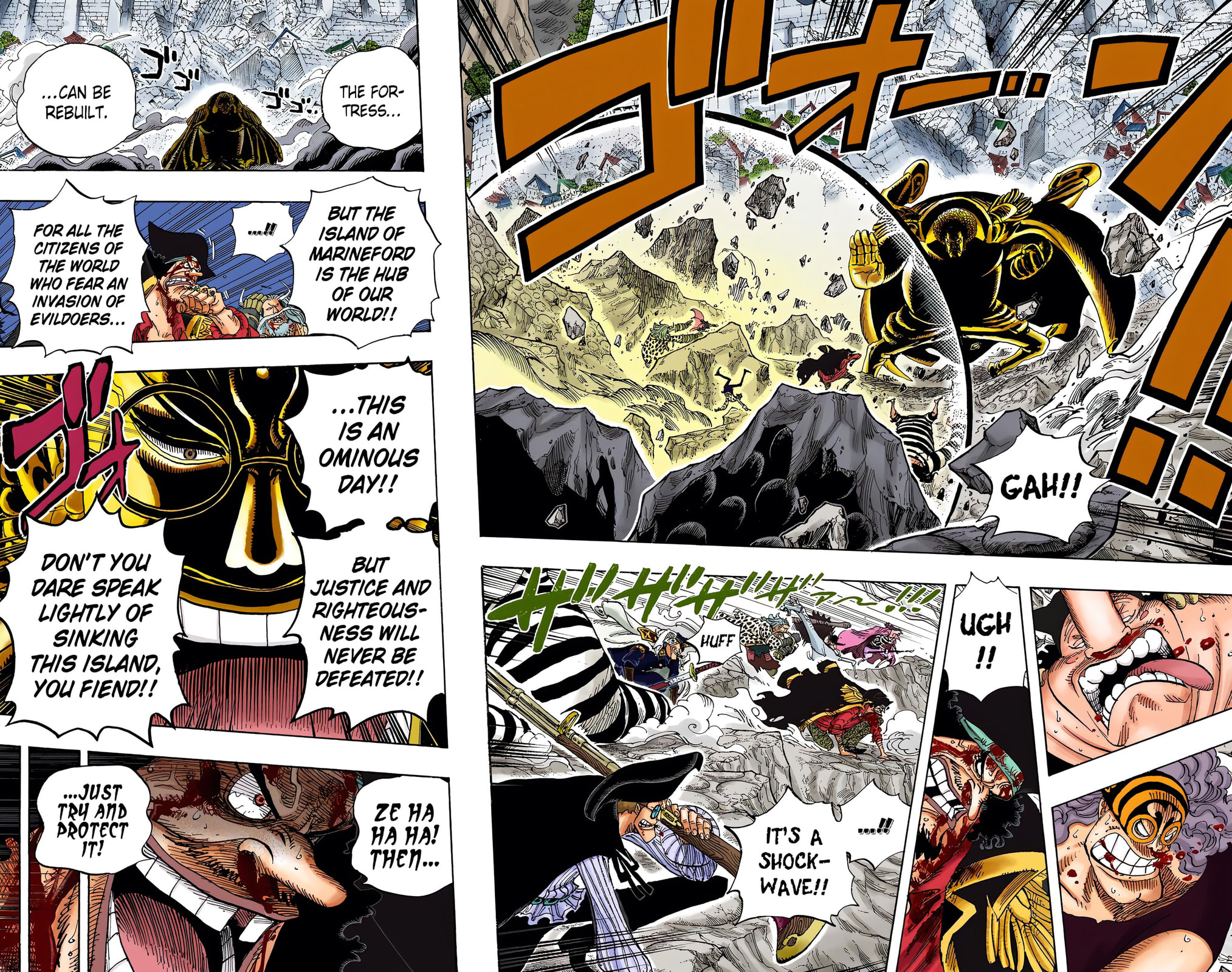 Read One Piece (Colored) chapter 578 image 5 on Lezhin