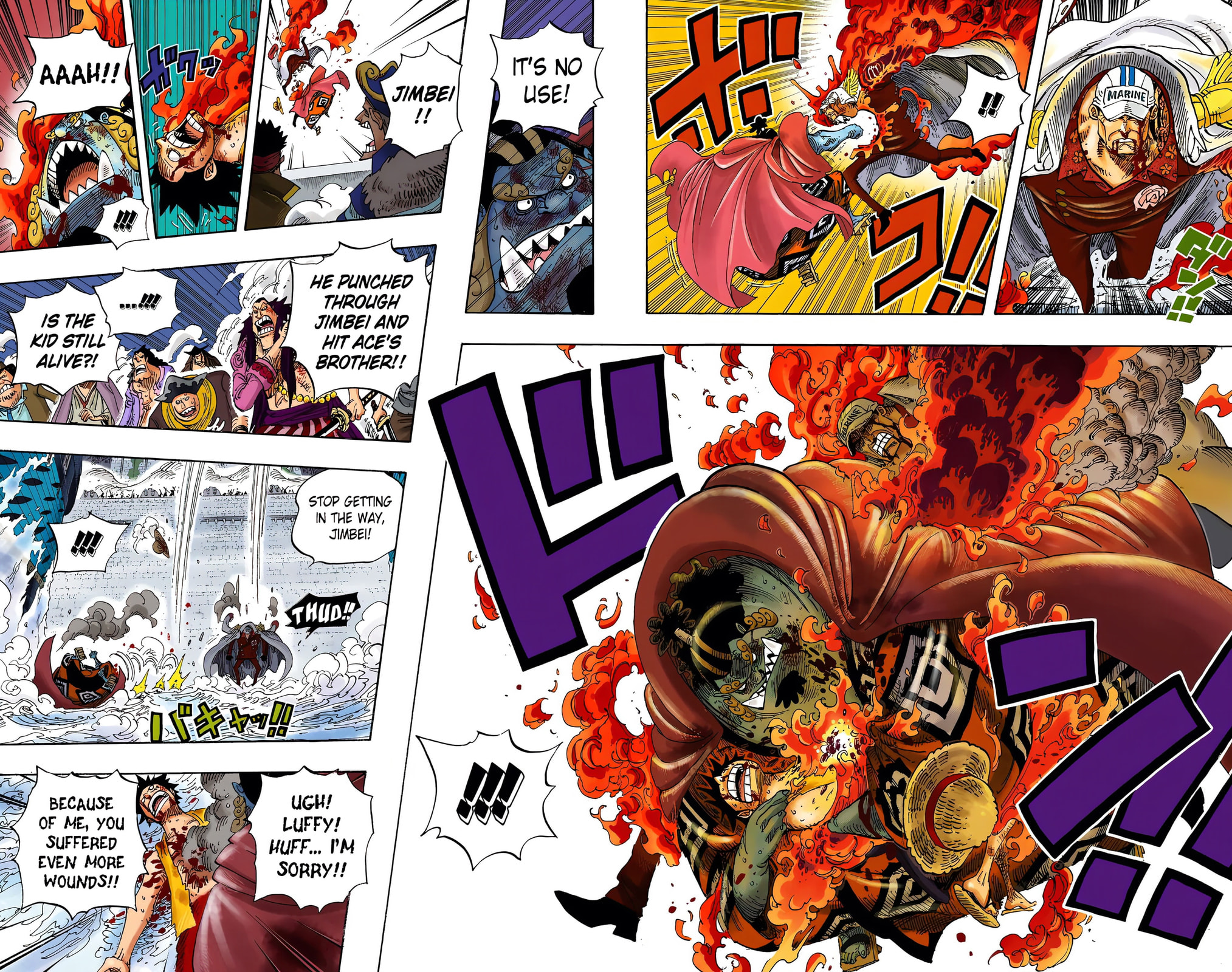 Read One Piece (Colored) chapter 578 image 8 on Lezhin