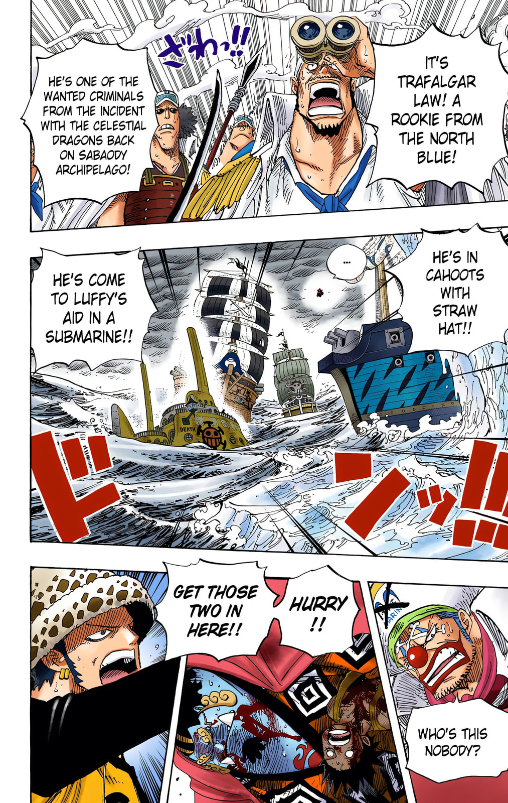 Read One Piece (Colored) chapter 579 image 1 on Lezhin
