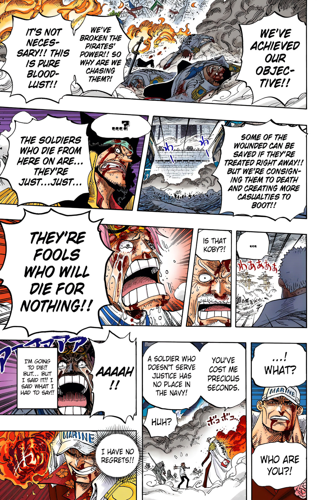 Read One Piece (Colored) chapter 579 image 10 on Lezhin