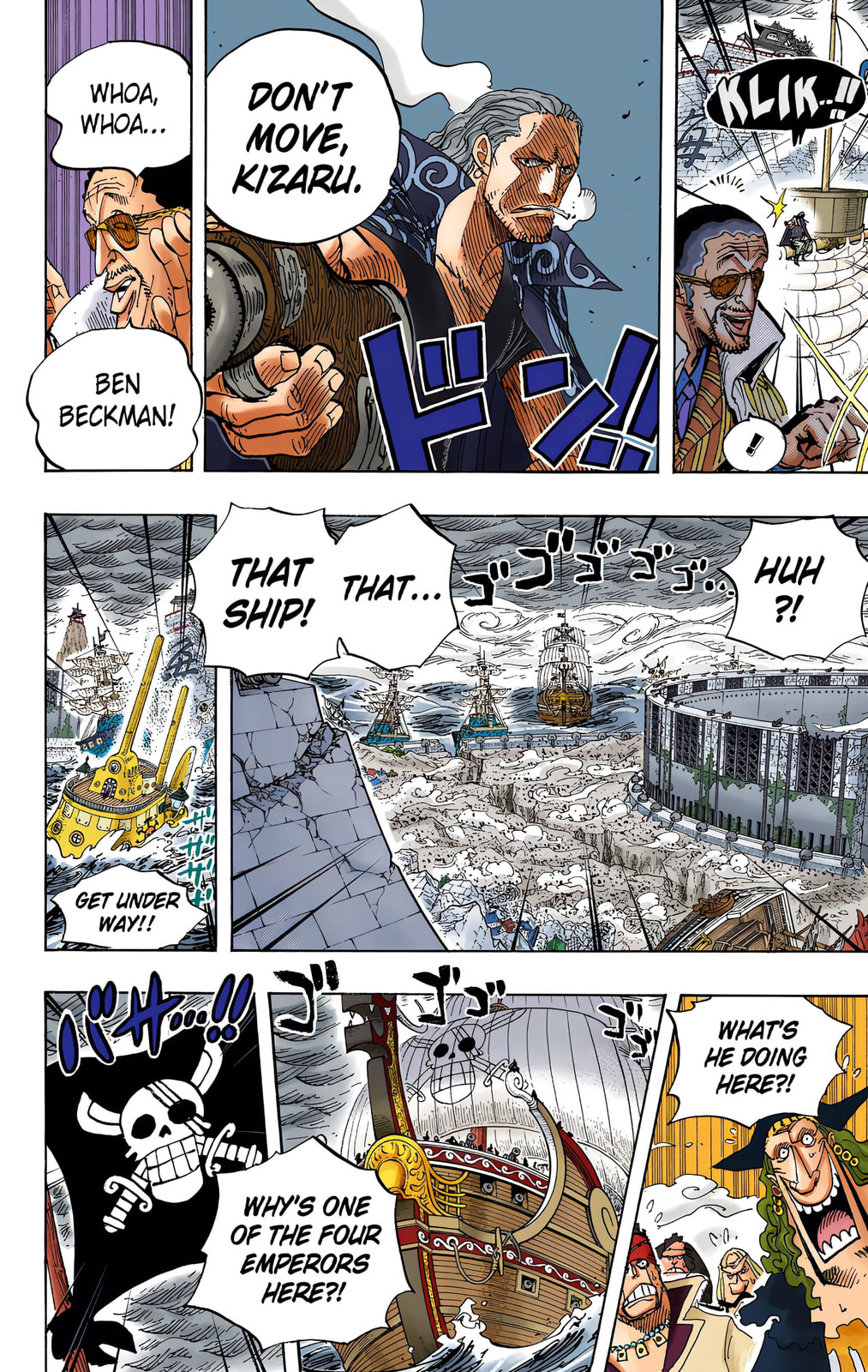 Read One Piece (Colored) chapter 579 image 12 on Lezhin