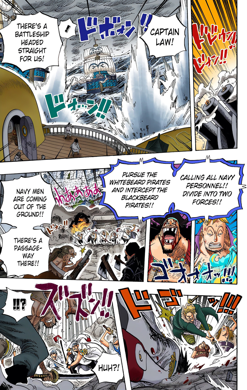 Read One Piece (Colored) chapter 579 image 2 on Lezhin