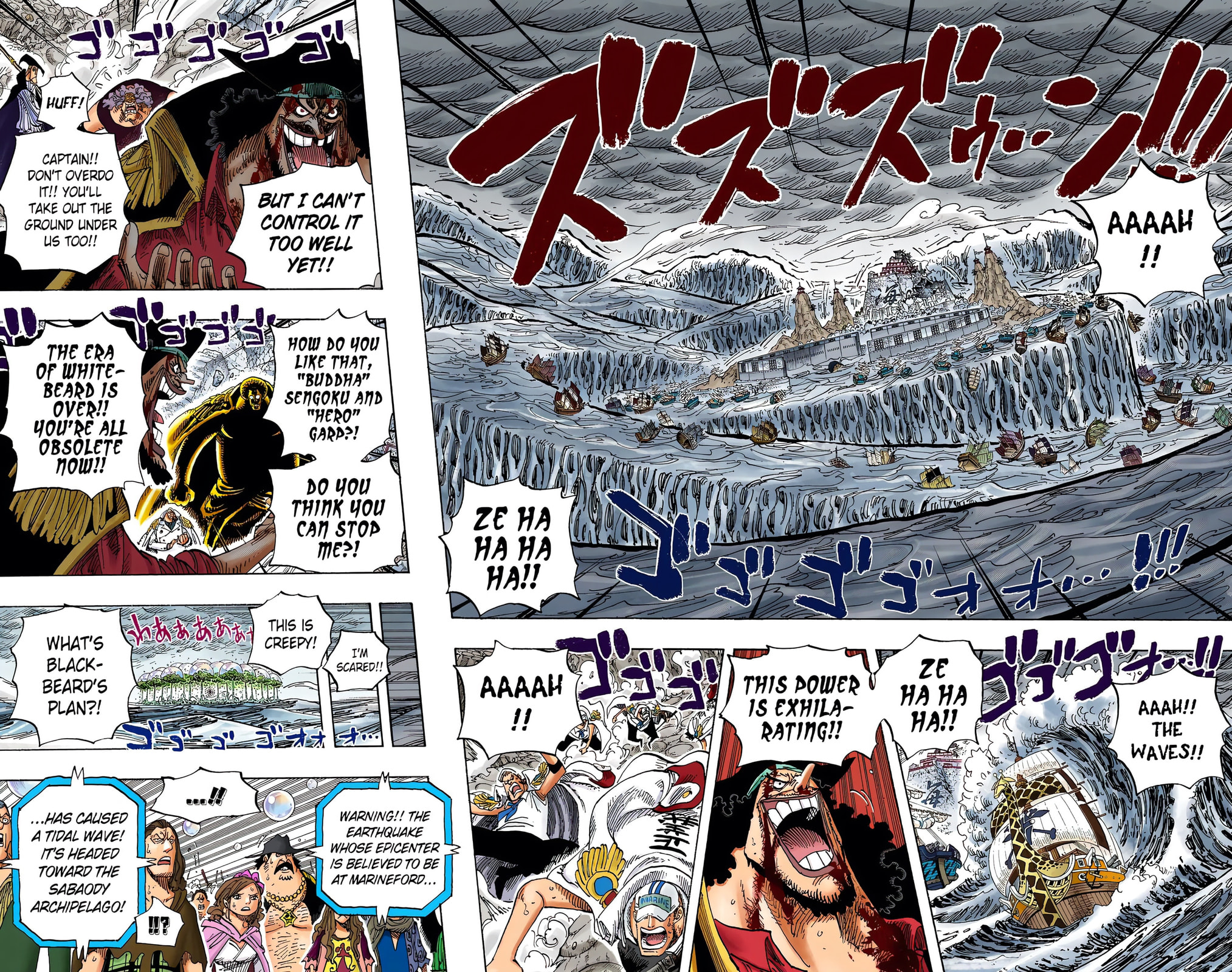 Read One Piece (Colored) chapter 579 image 3 on Lezhin