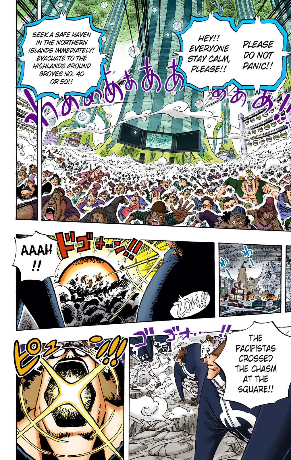 Read One Piece (Colored) chapter 579 image 4 on Lezhin