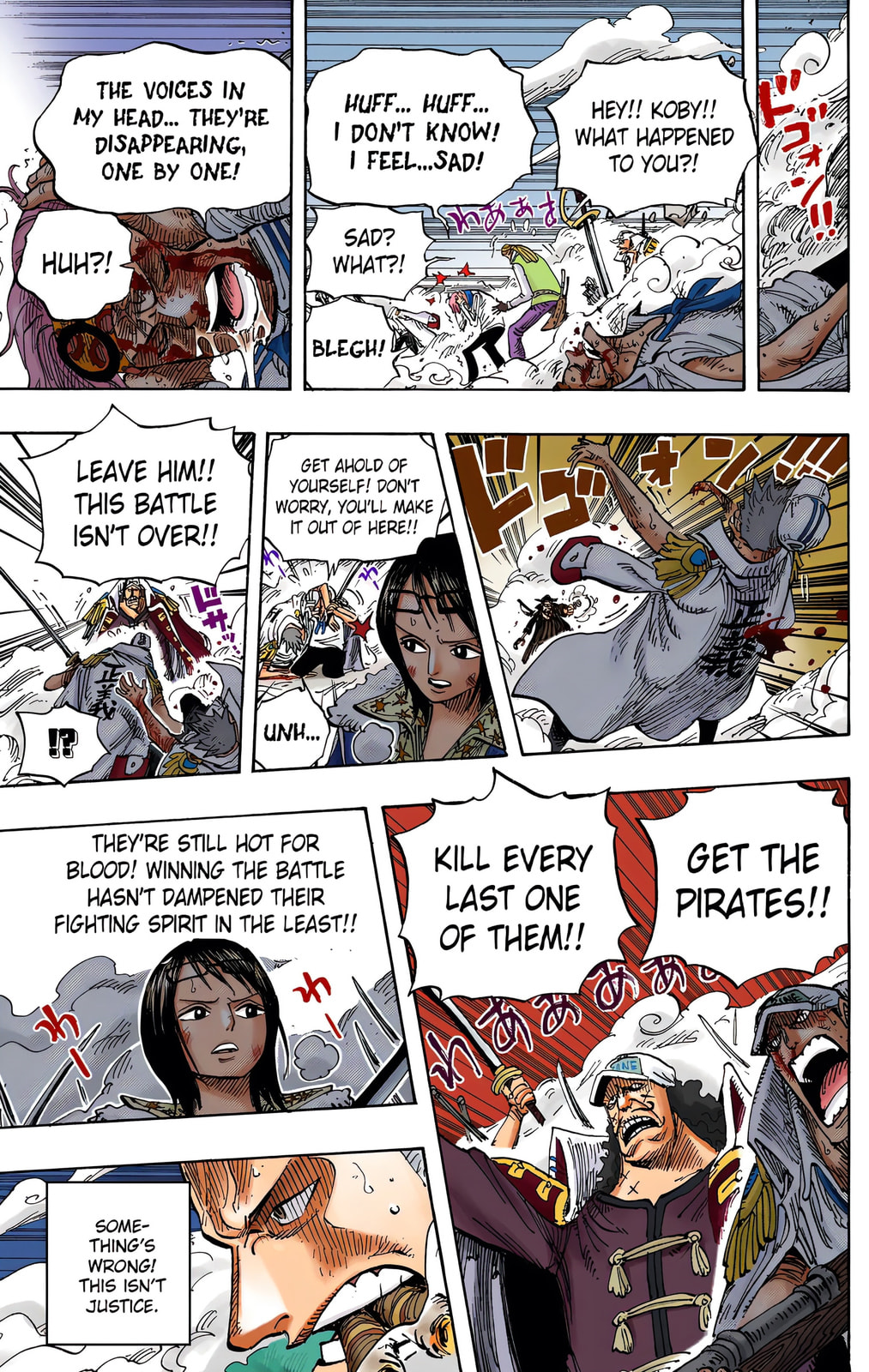 Read One Piece (Colored) chapter 579 image 5 on Lezhin
