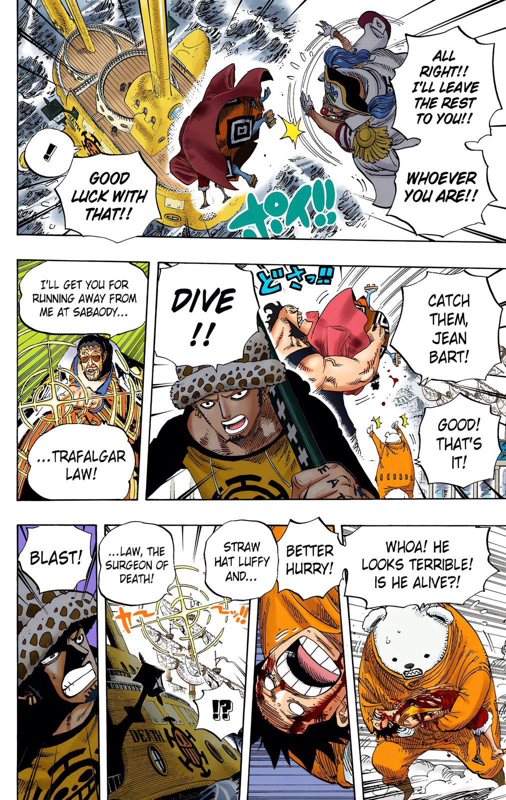 Read One Piece (Colored) chapter 579 image 7 on Lezhin