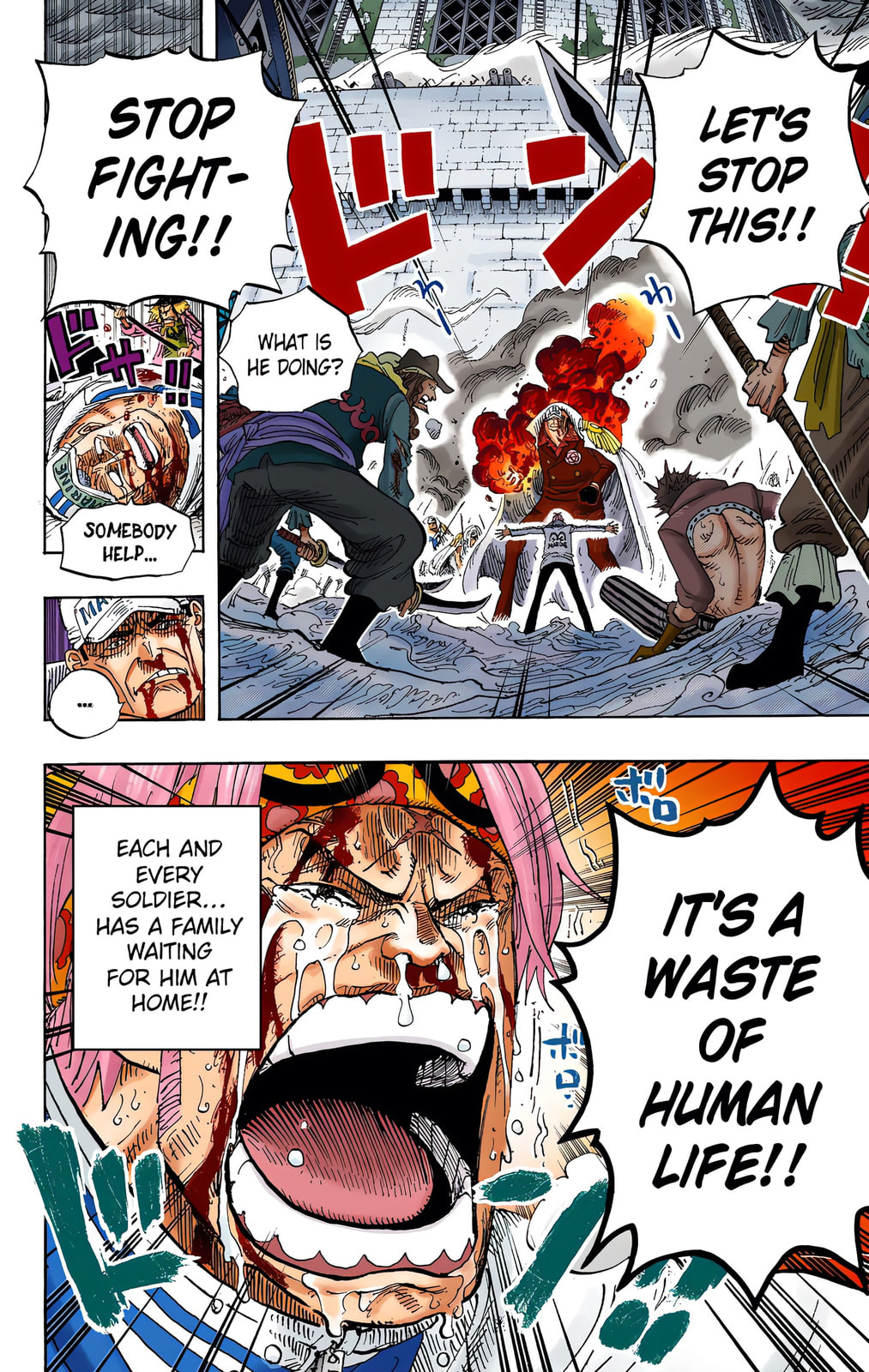 Read One Piece (Colored) chapter 579 image 9 on Lezhin