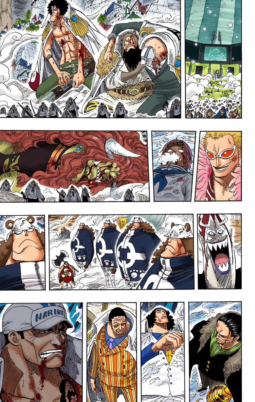 Read One Piece (Colored) chapter 580 image 10 on Lezhin