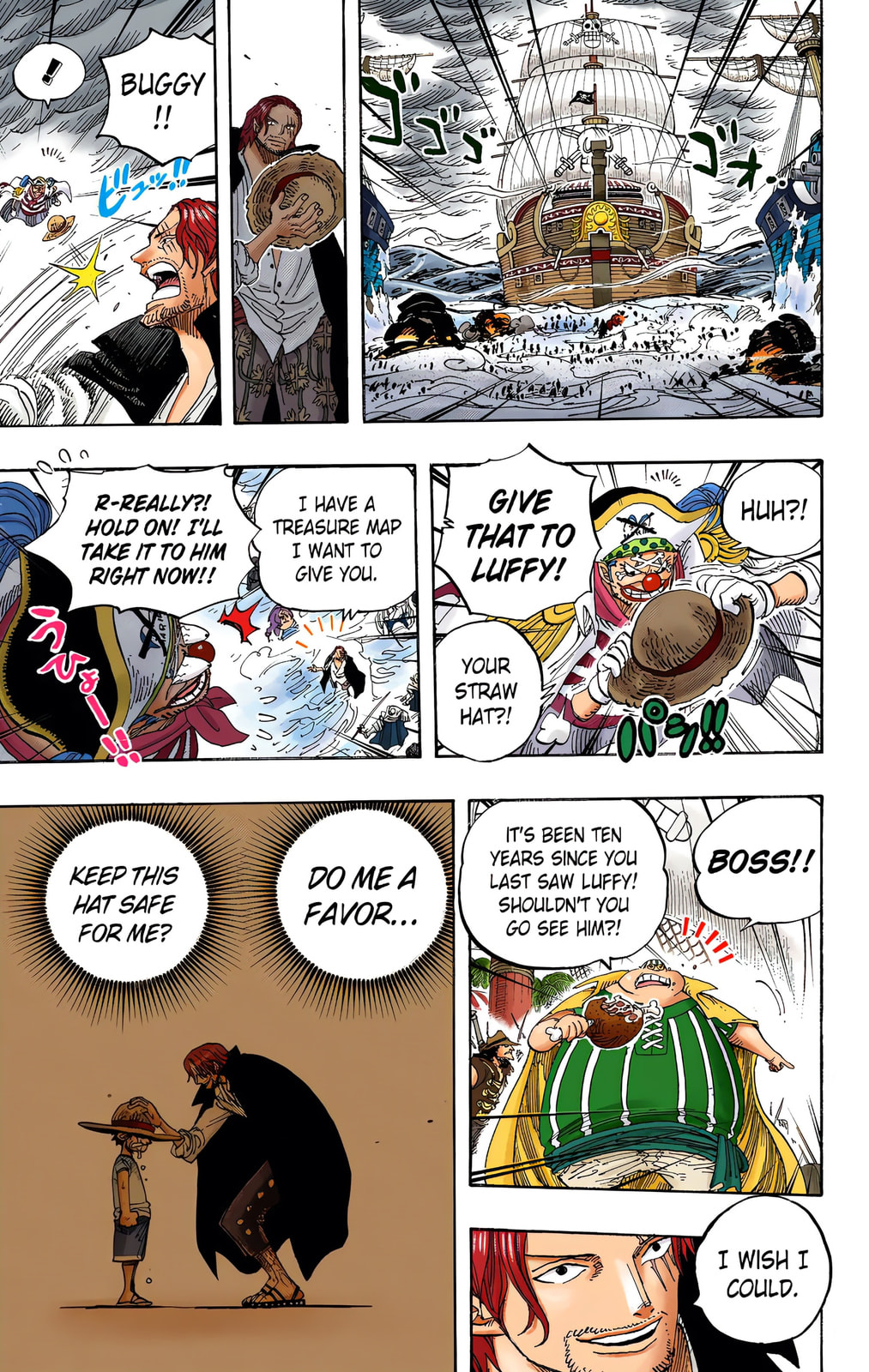 Read One Piece (Colored) chapter 580 image 2 on Lezhin