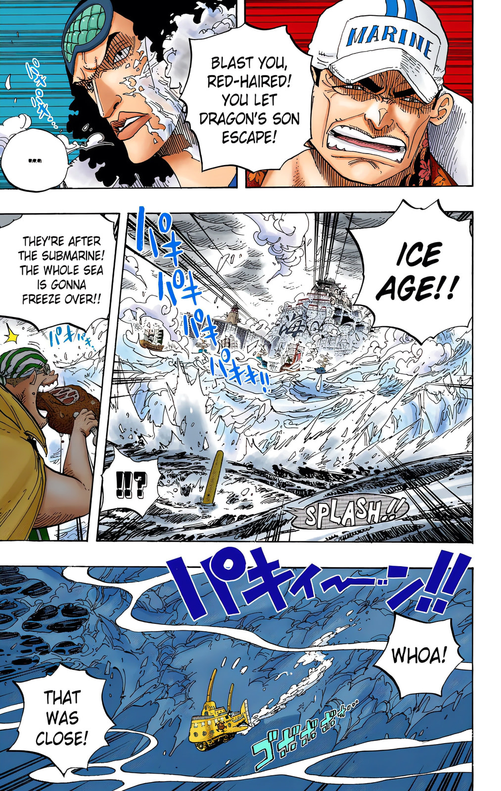 Read One Piece (Colored) chapter 580 image 4 on Lezhin