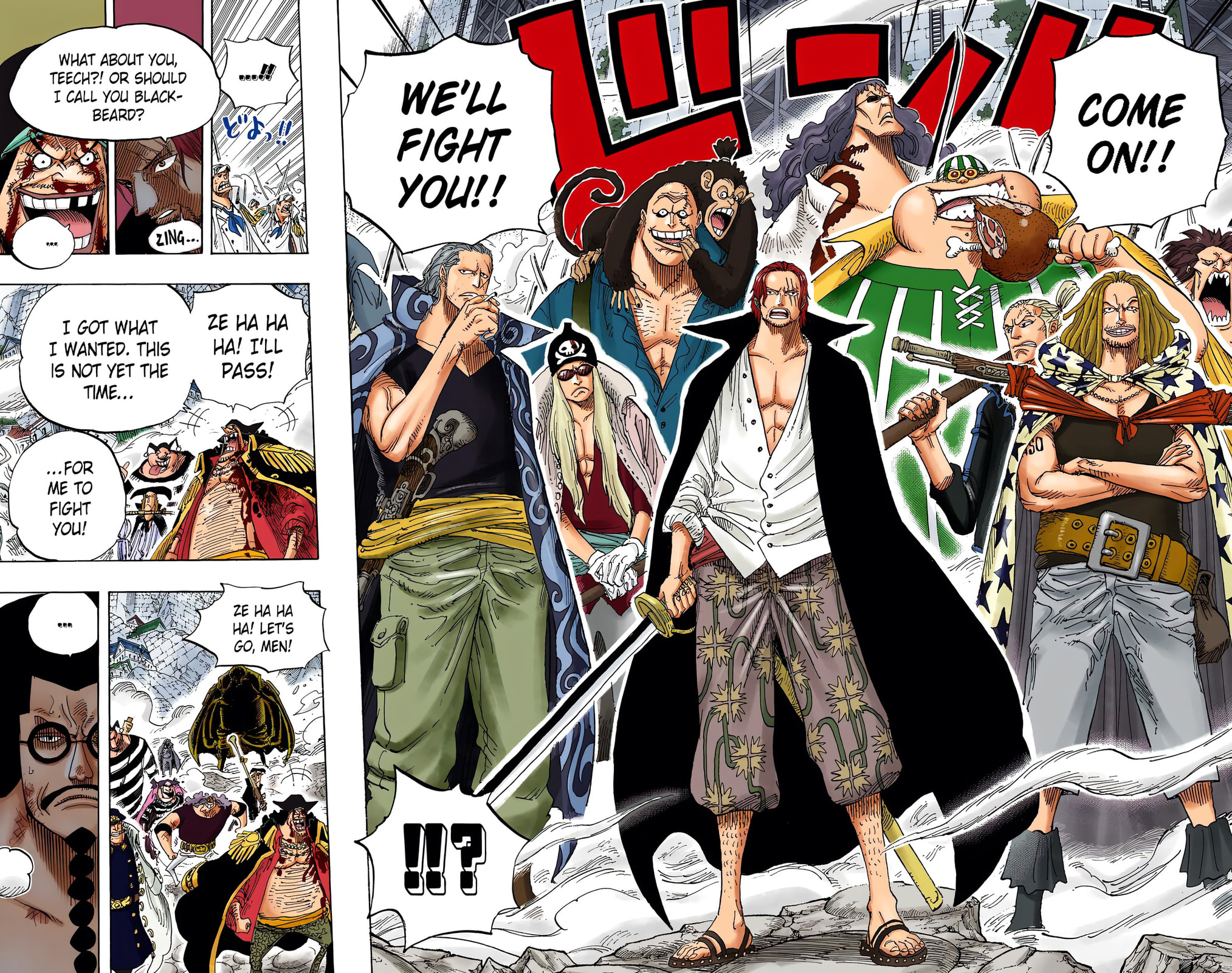 Read One Piece (Colored) chapter 580 image 8 on Lezhin
