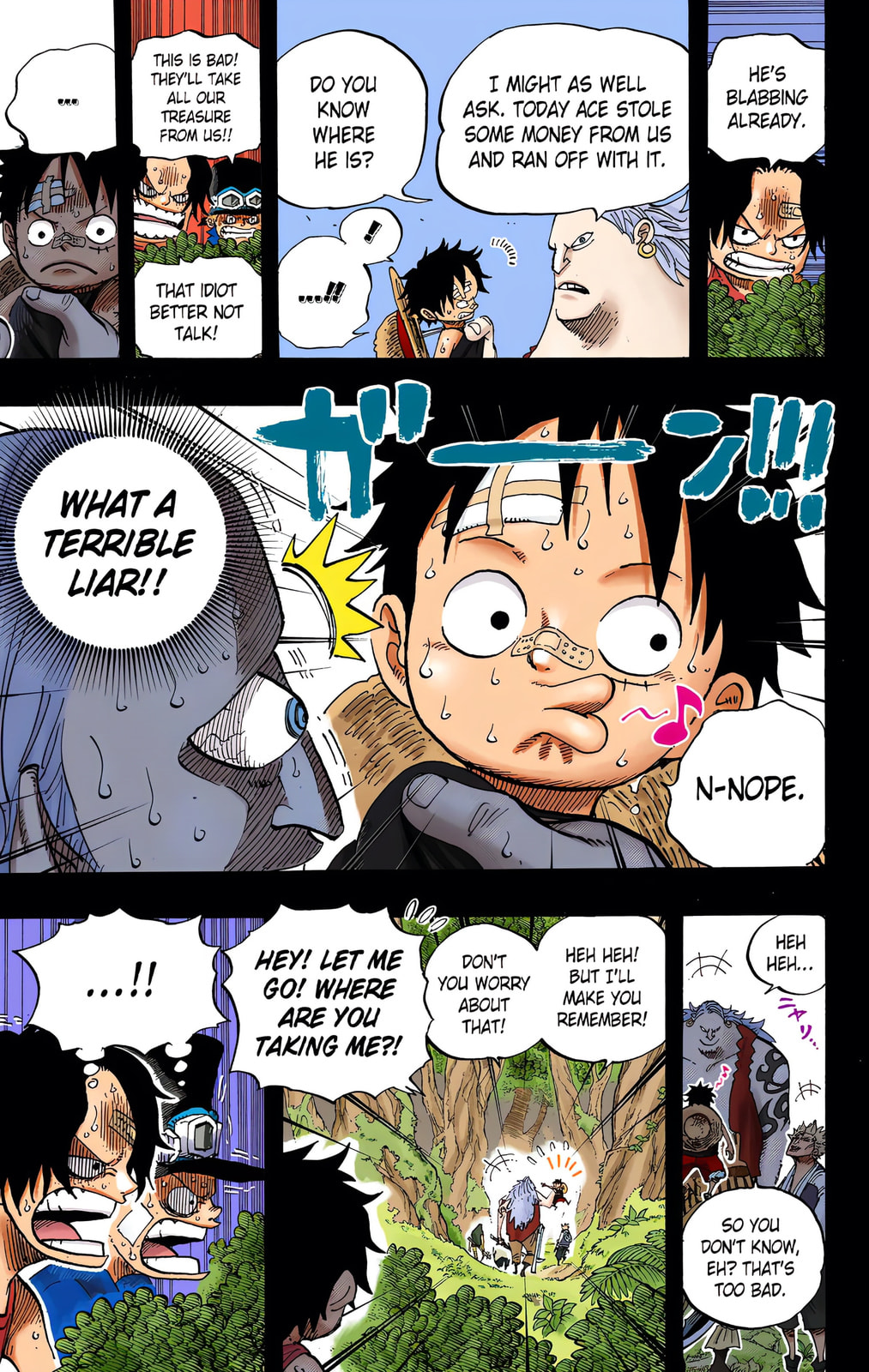 Read One Piece (Colored) chapter 583 image 15 on Lezhin