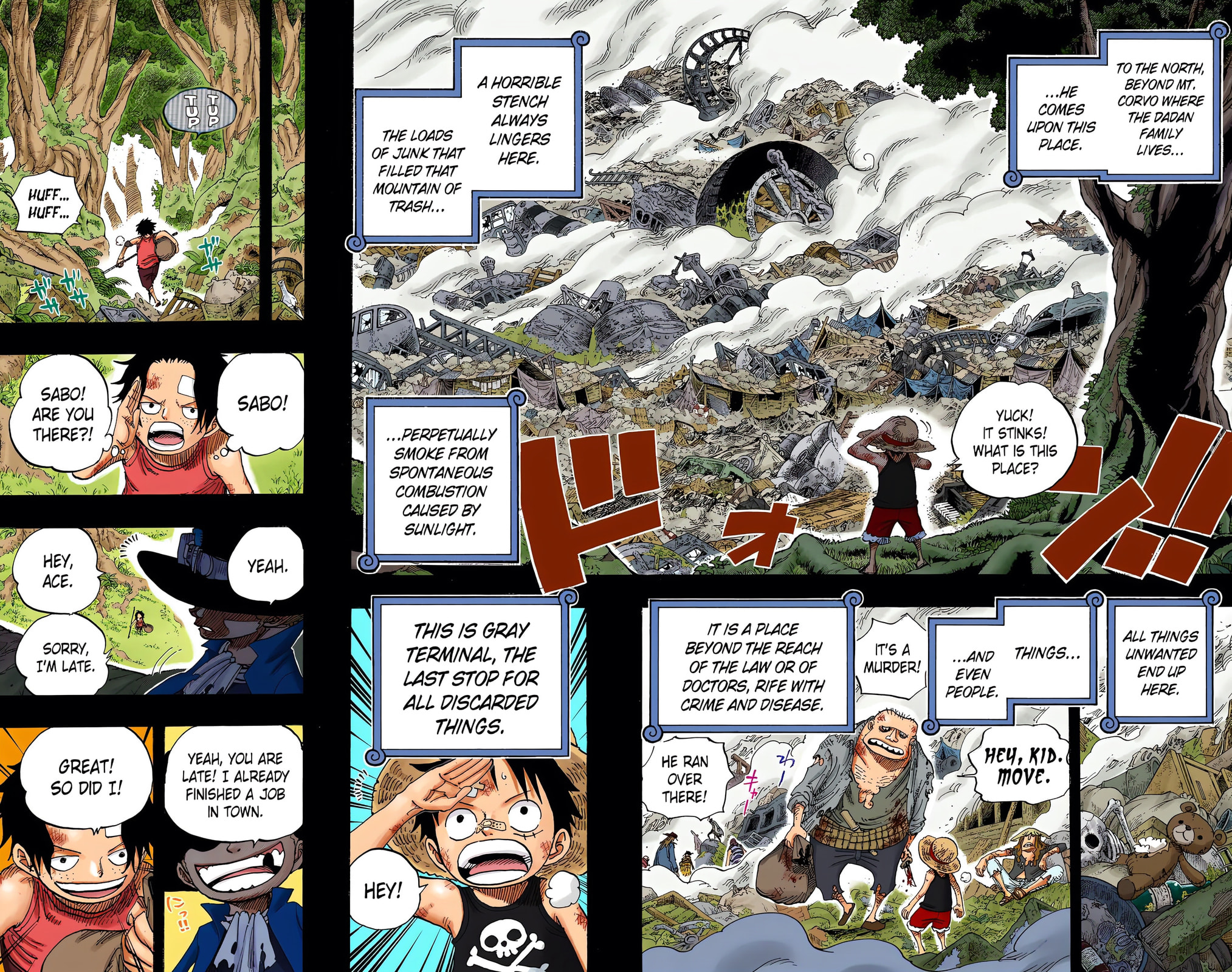 Read One Piece (Colored) chapter 583 image 9 on Lezhin
