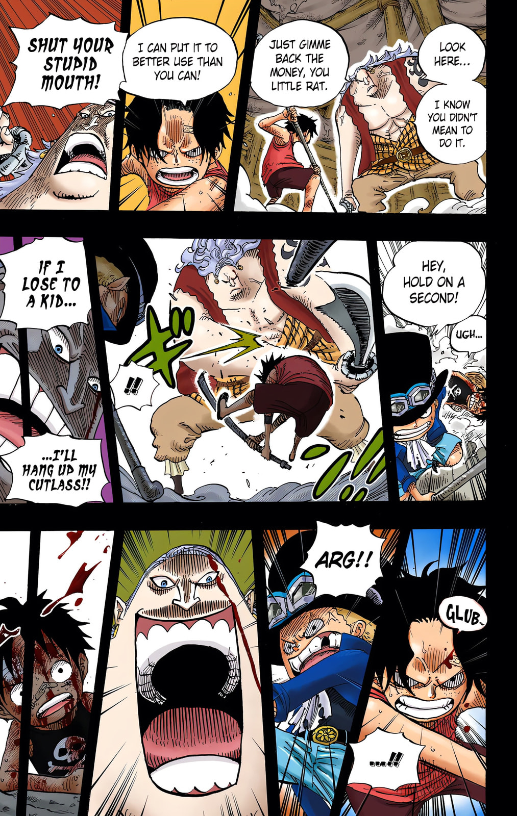 Read One Piece (Colored) chapter 584 image 10 on Lezhin