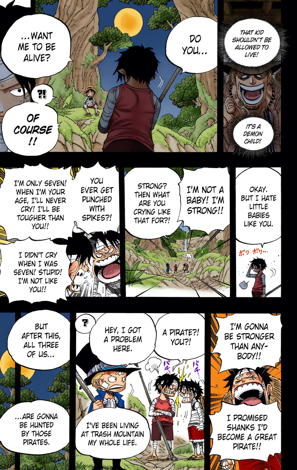 Read One Piece (Colored) chapter 584 image 14 on Lezhin