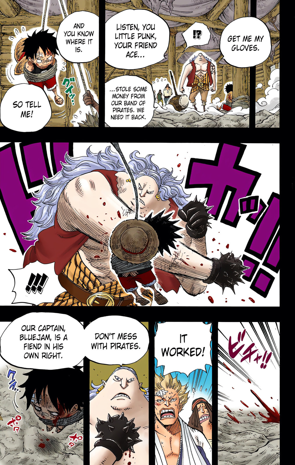 Read One Piece (Colored) chapter 584 image 2 on Lezhin
