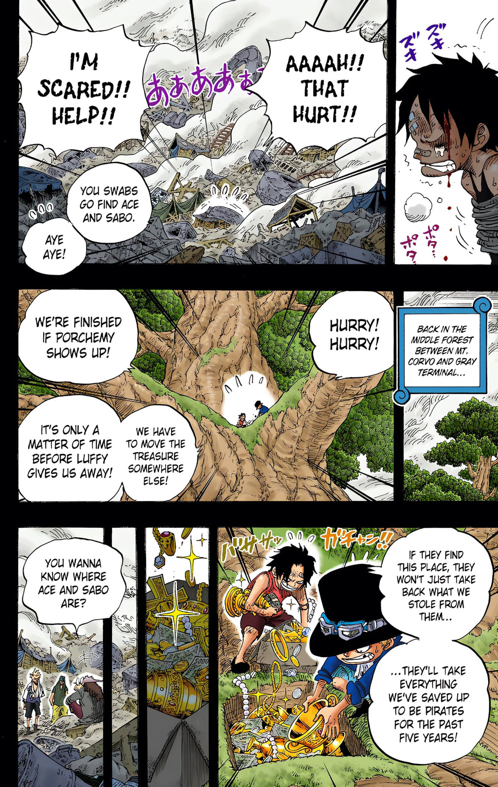 Read One Piece (Colored) chapter 584 image 3 on Lezhin