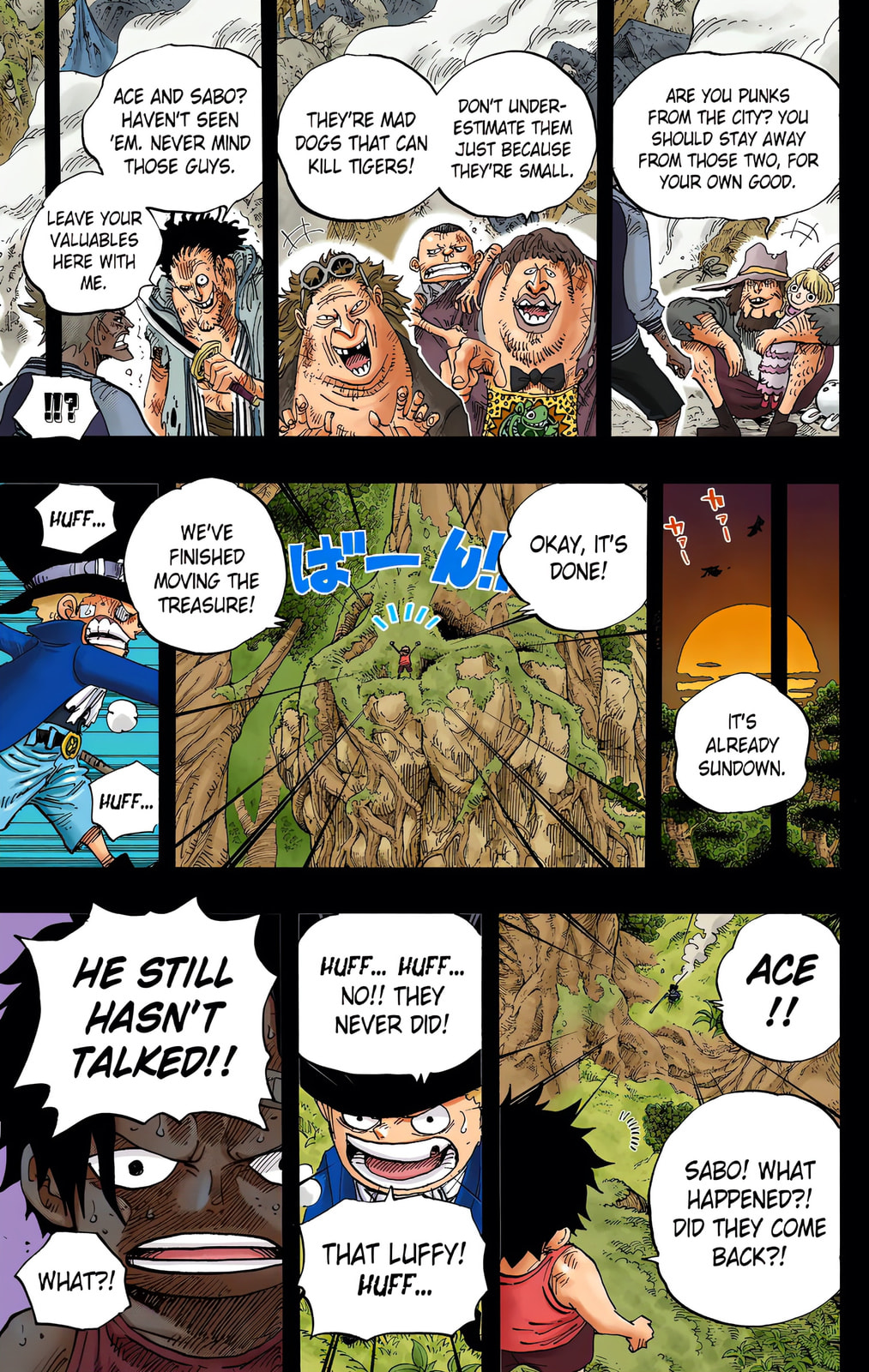 Read One Piece (Colored) chapter 584 image 4 on Lezhin