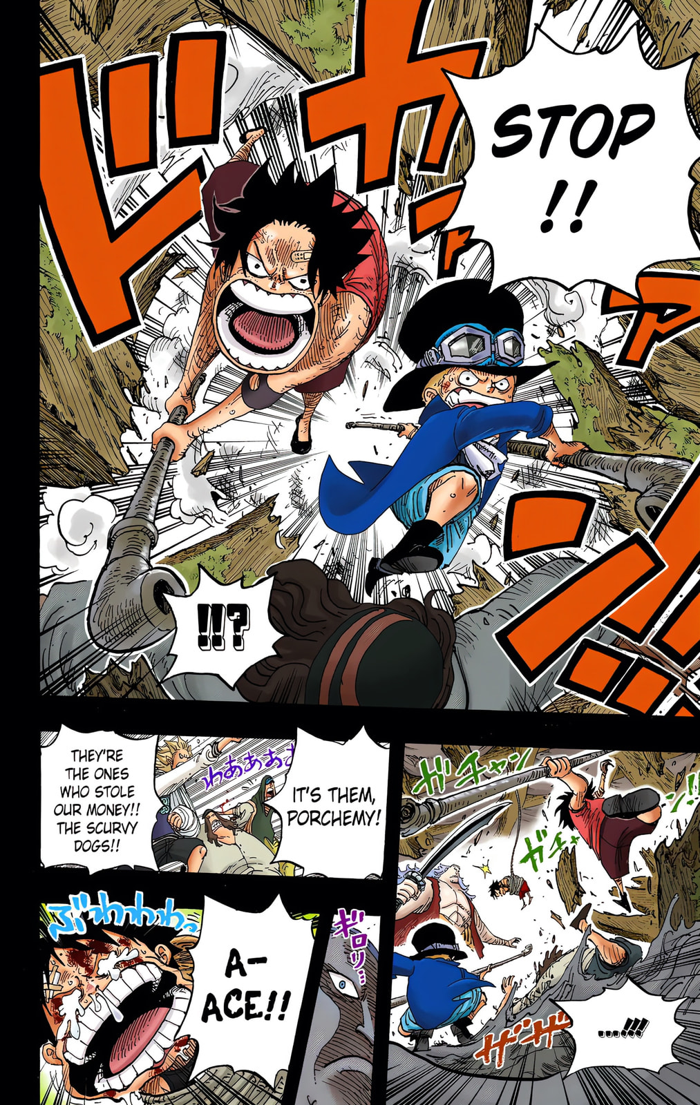 Read One Piece (Colored) chapter 584 image 7 on Lezhin