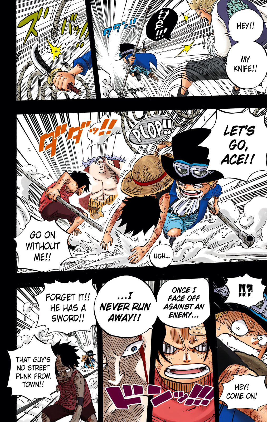 Read One Piece (Colored) chapter 584 image 9 on Lezhin