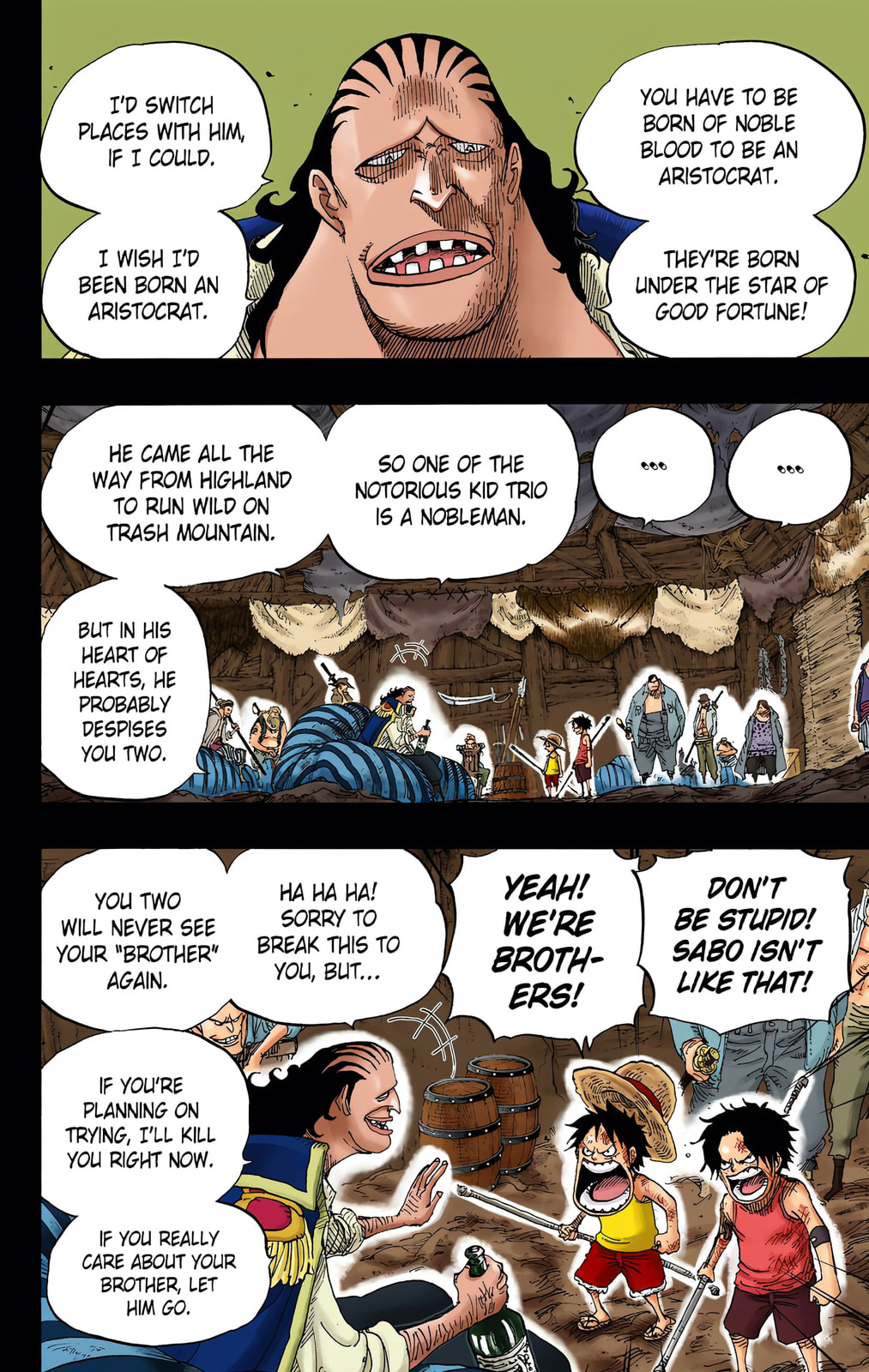 Read One Piece (Colored) chapter 586 image 1 on Lezhin