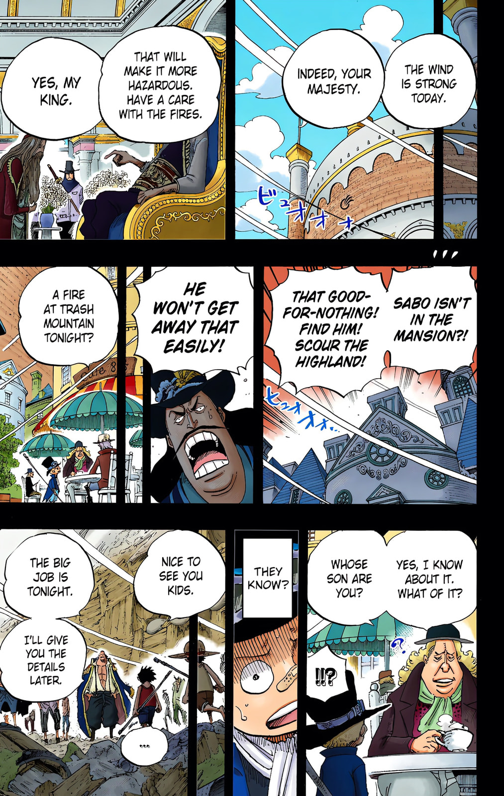 Read One Piece (Colored) chapter 586 image 10 on Lezhin
