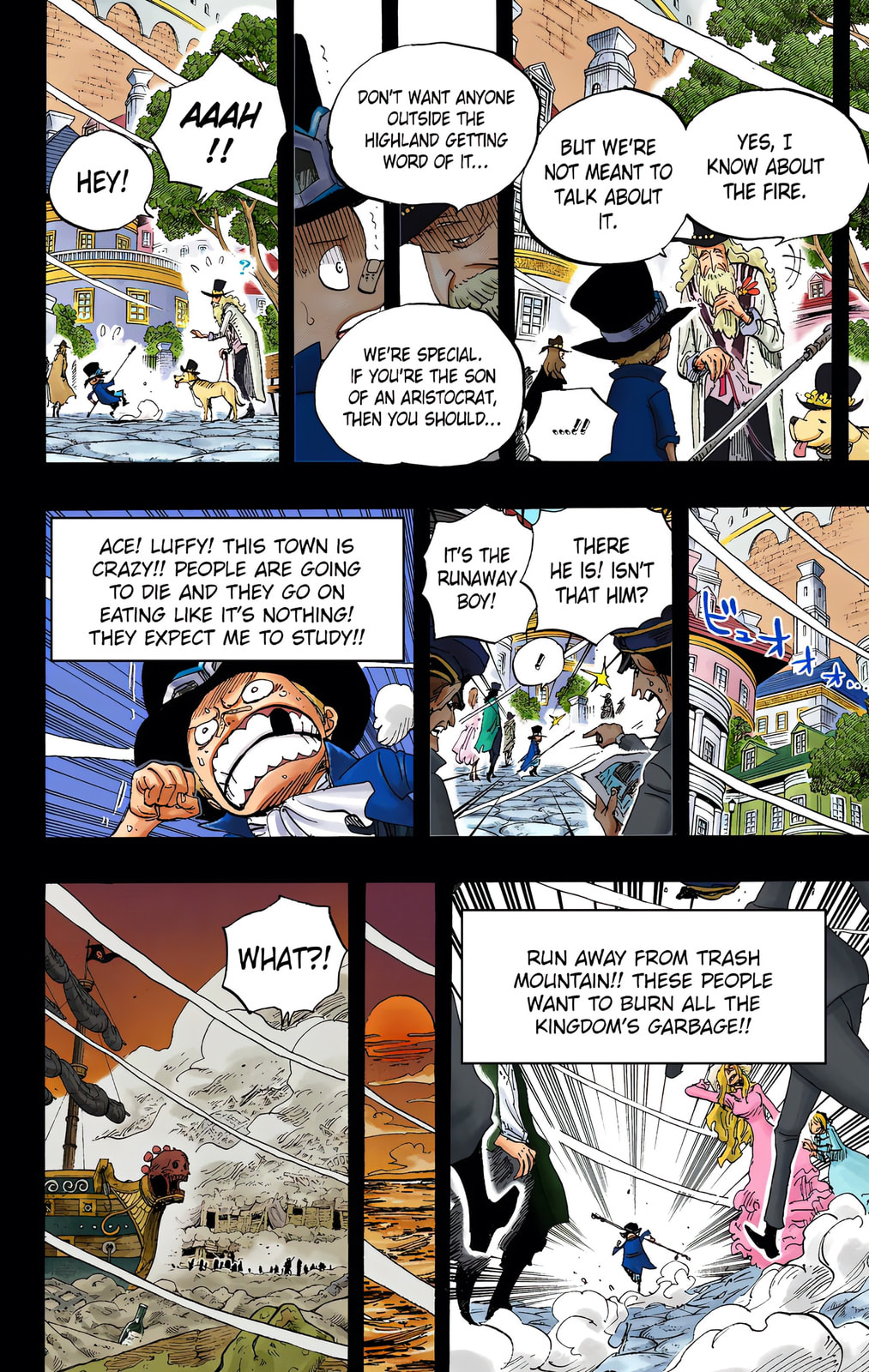 Read One Piece (Colored) chapter 586 image 11 on Lezhin