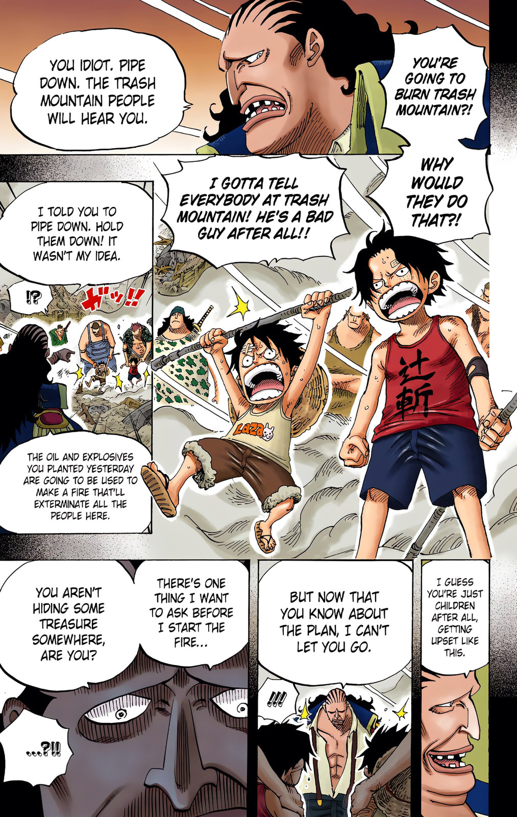 Read One Piece (Colored) chapter 586 image 12 on Lezhin