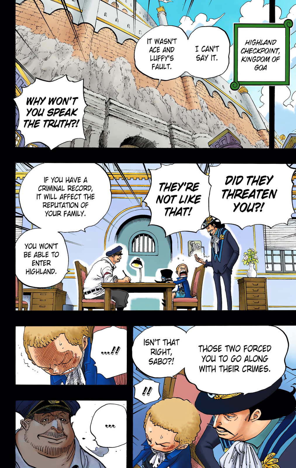 Read One Piece (Colored) chapter 586 image 3 on Lezhin