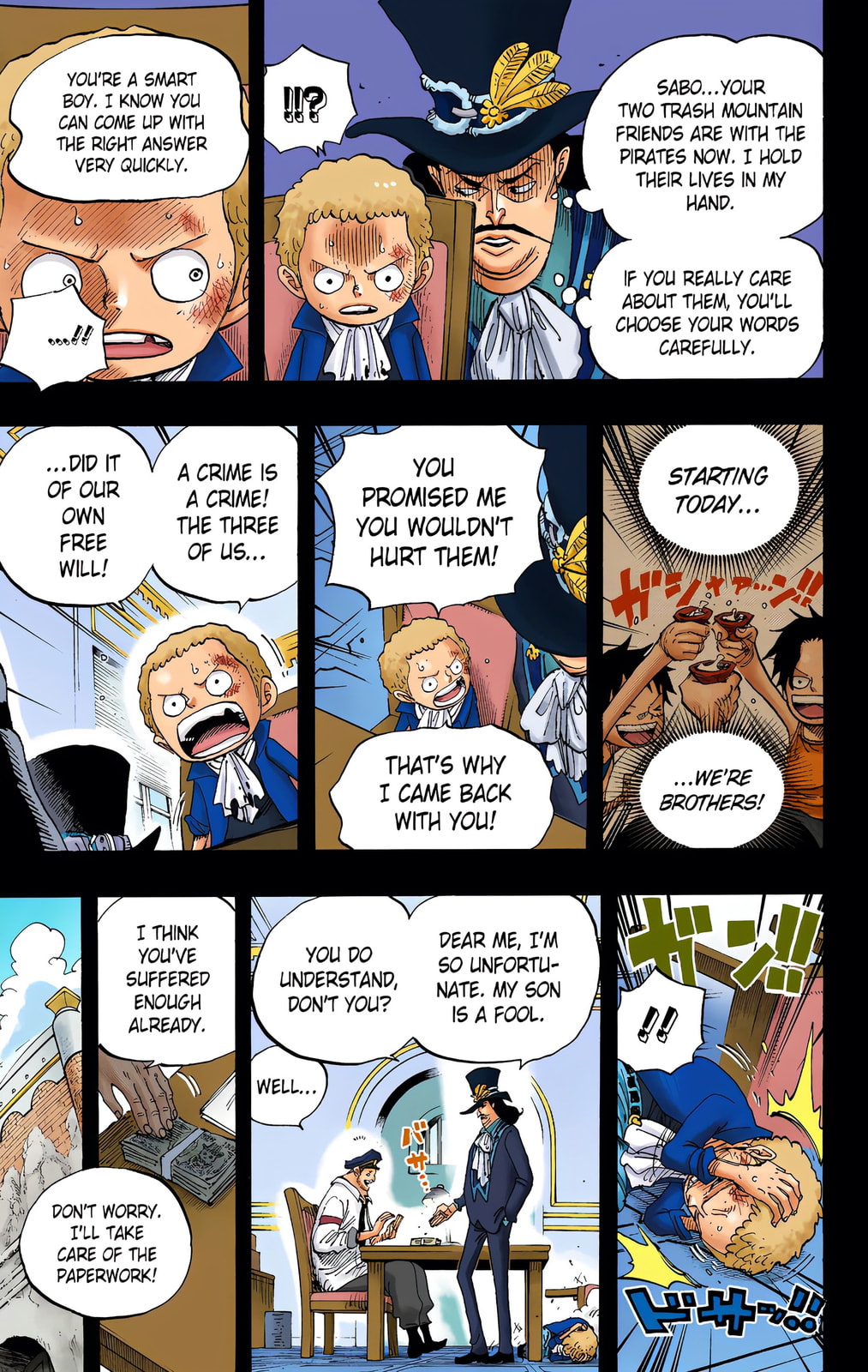 Read One Piece (Colored) chapter 586 image 4 on Lezhin