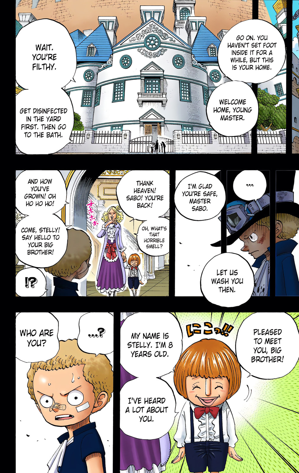 Read One Piece (Colored) chapter 586 image 5 on Lezhin