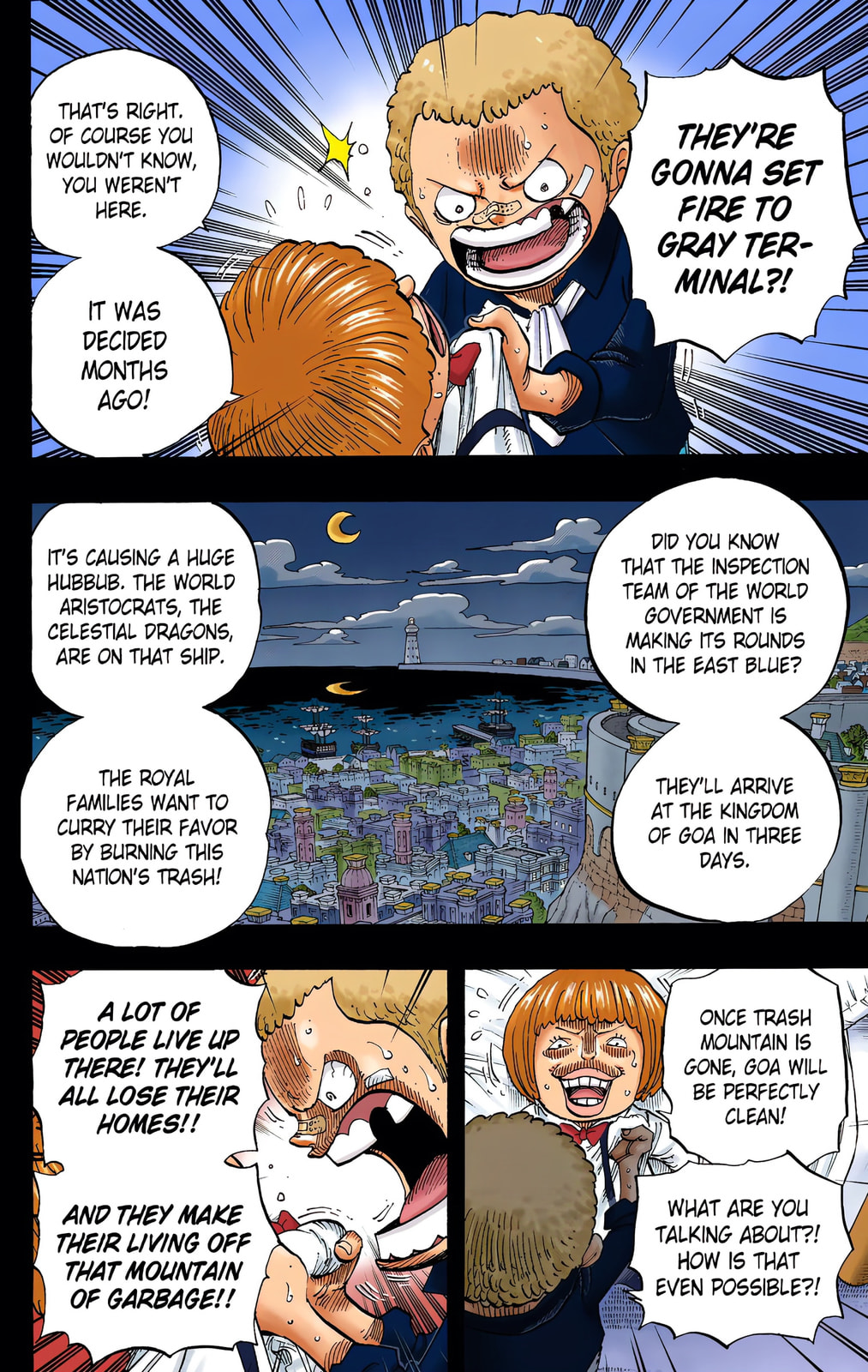 Read One Piece (Colored) chapter 586 image 7 on Lezhin