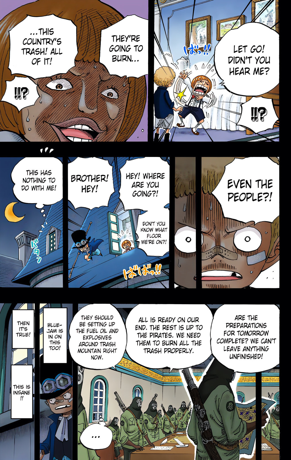 Read One Piece (Colored) chapter 586 image 8 on Lezhin
