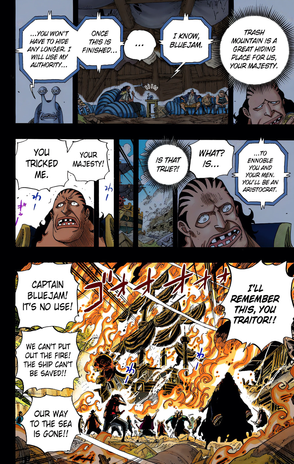 Read One Piece (Colored) chapter 587 image 1 on Lezhin